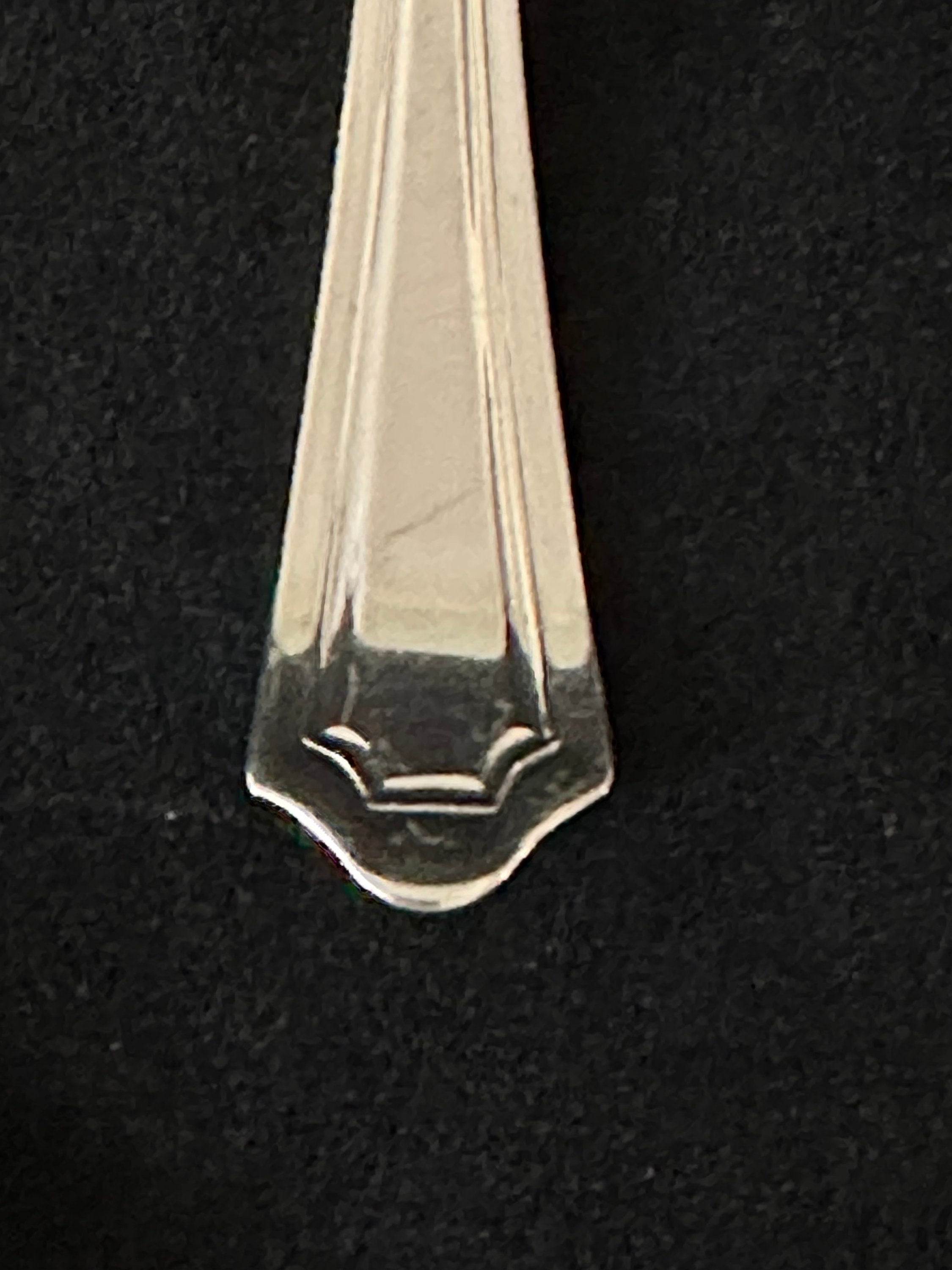 Antique Mary Warren Sterling Serving Fork by Manchester Silver