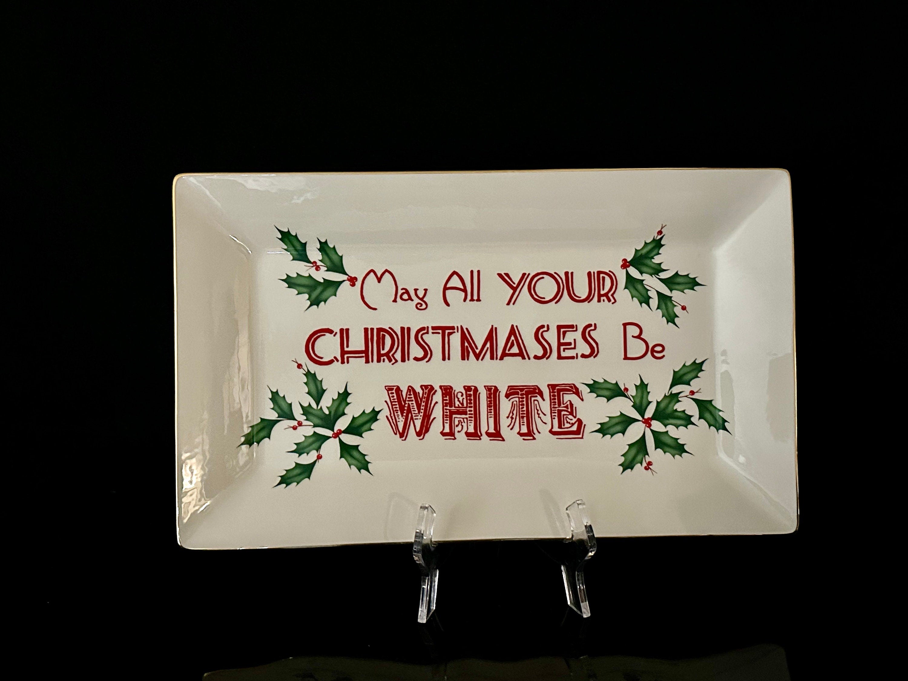 Lenox Holiday Rectangular Serving Tray