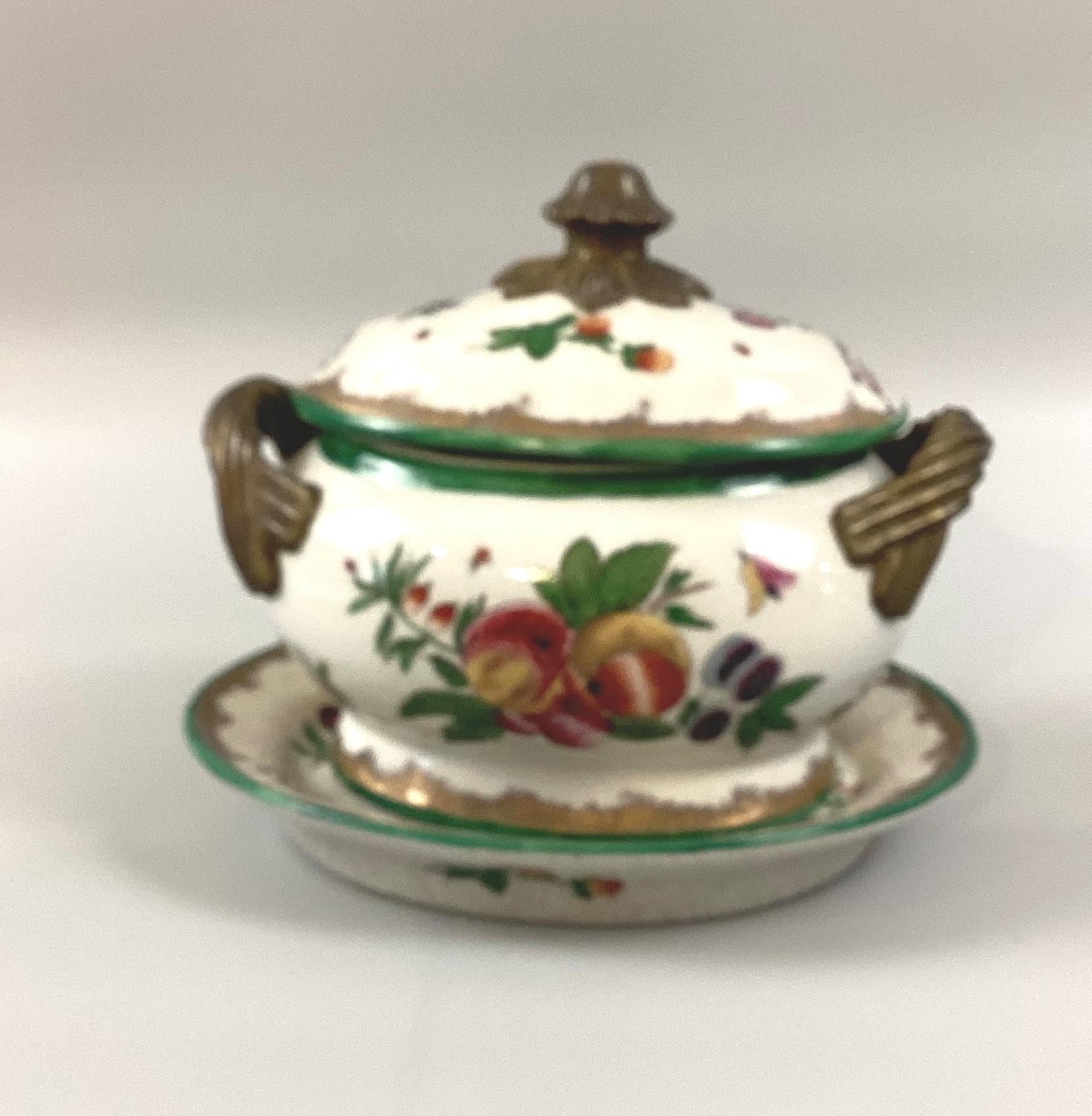 Decorative Porcelain Tureen by Tang Hau