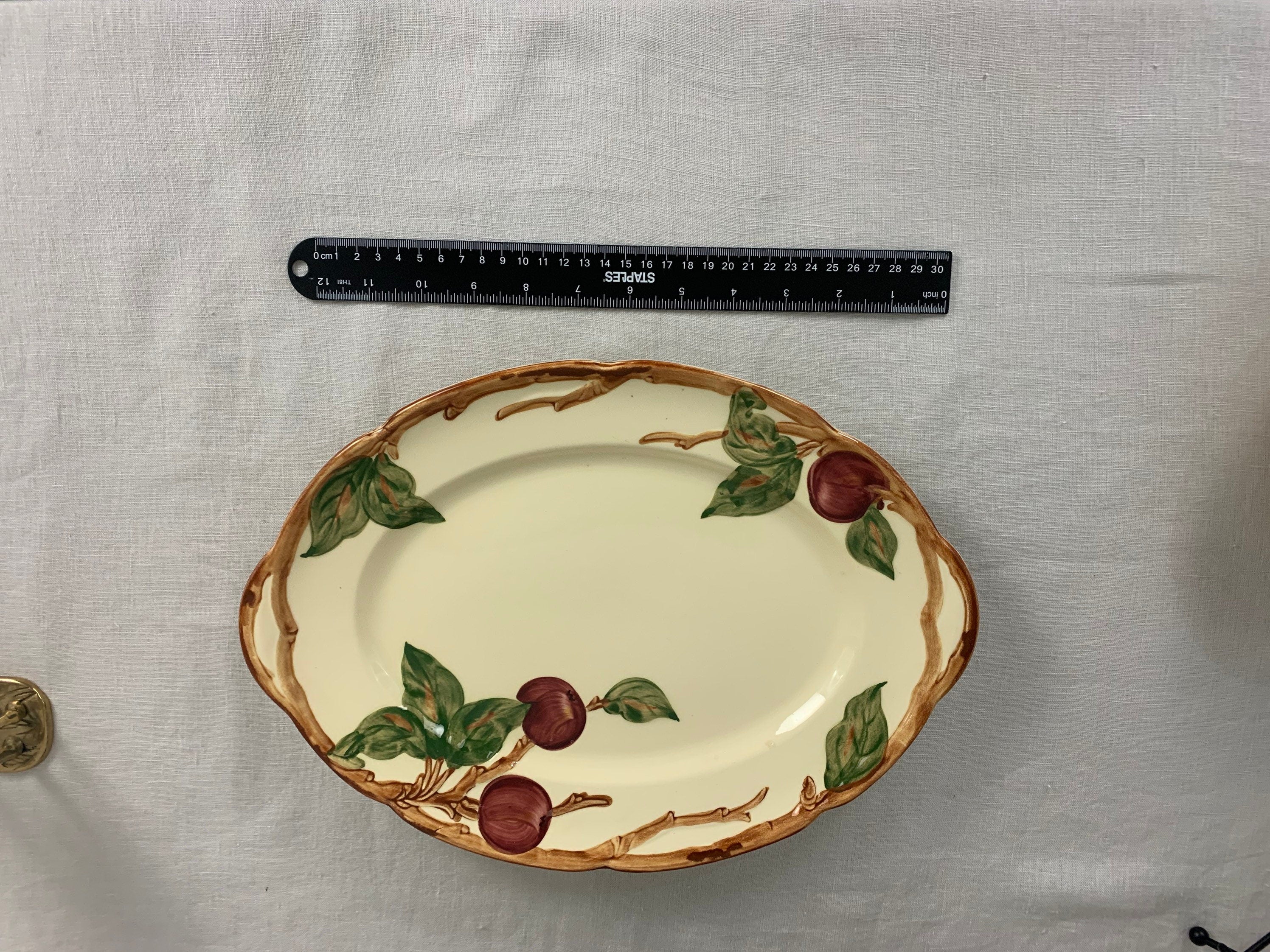 Franciscan Apple Serving Platter