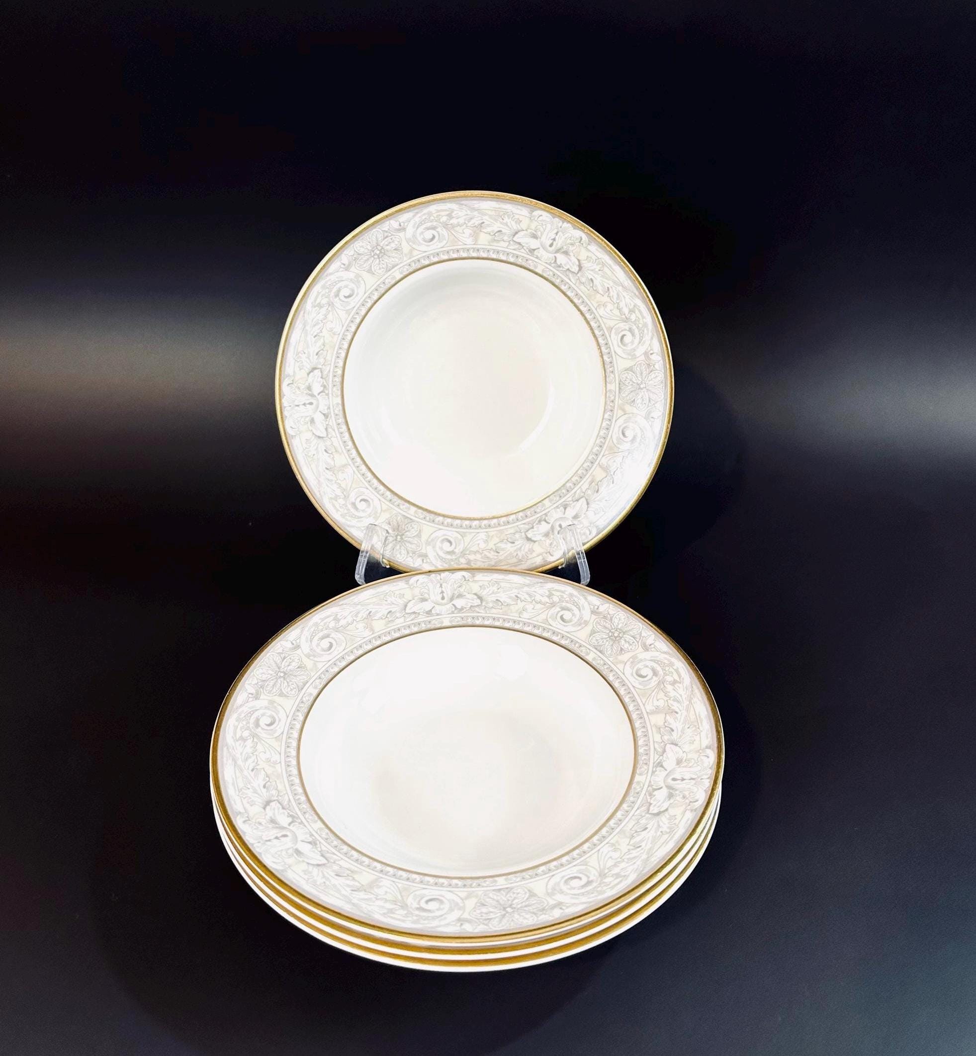 Four Royal Doulton Naples Soup Bowls