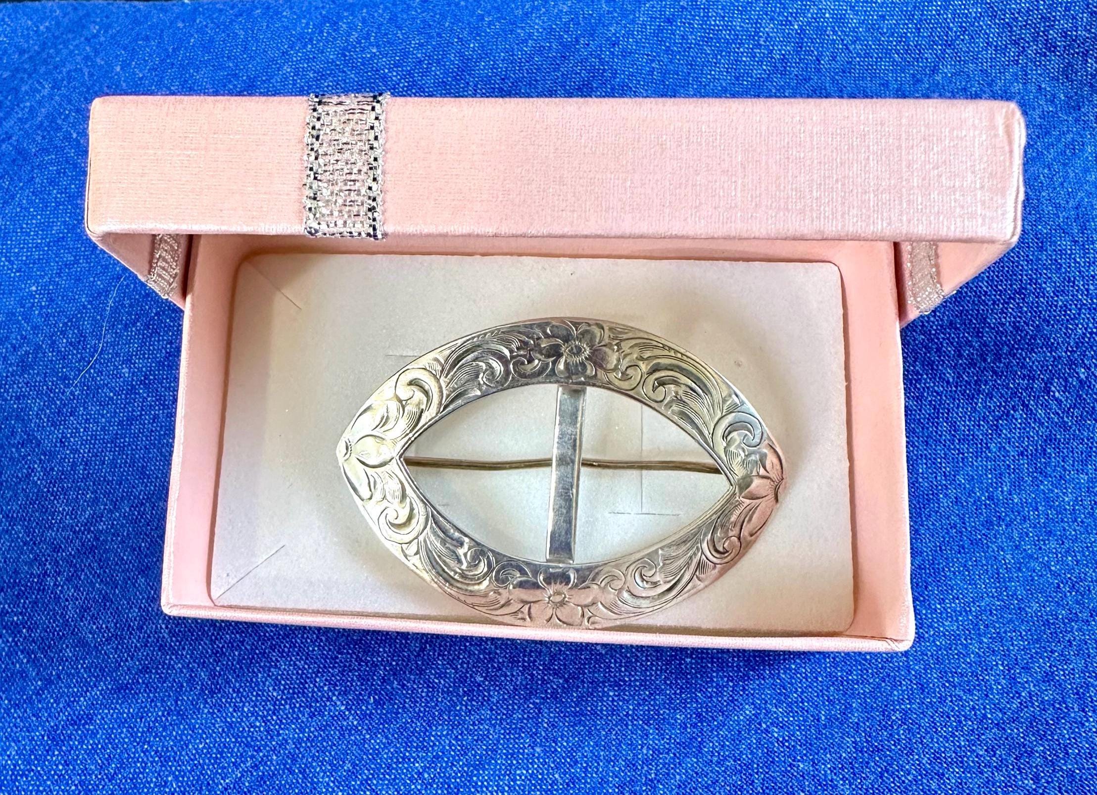 Antique Tiffany Sterling Silver Brooch
