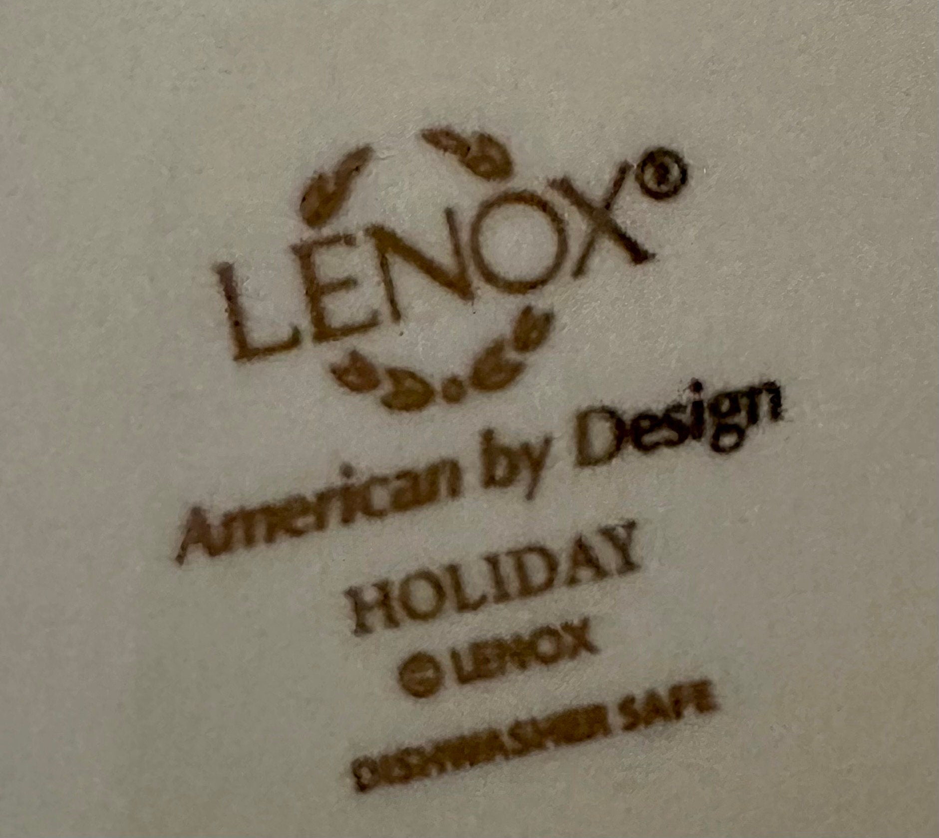 Lenox Holiday Rectangular Serving Tray
