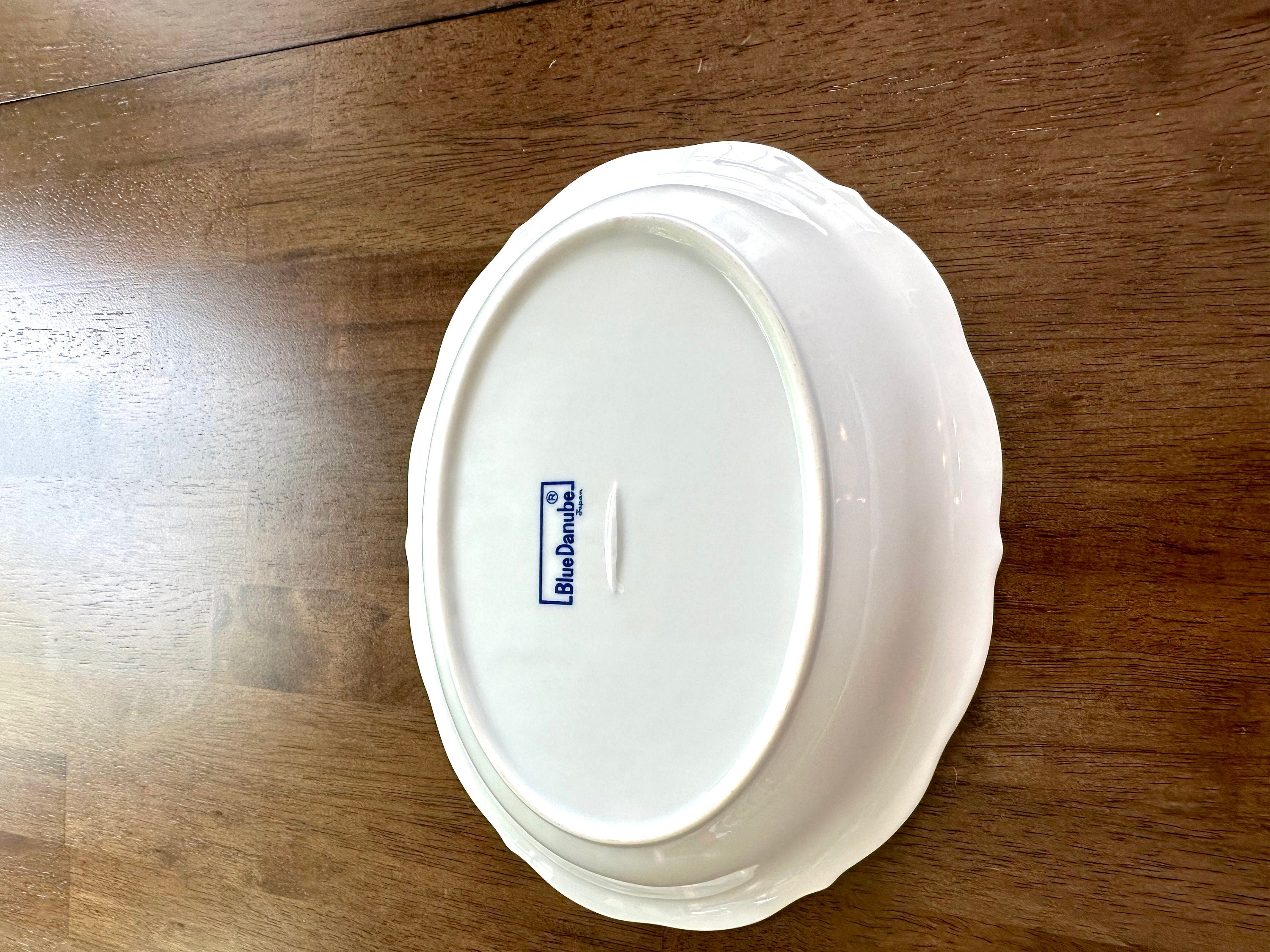 Blue Danube Oval Serving Bowl