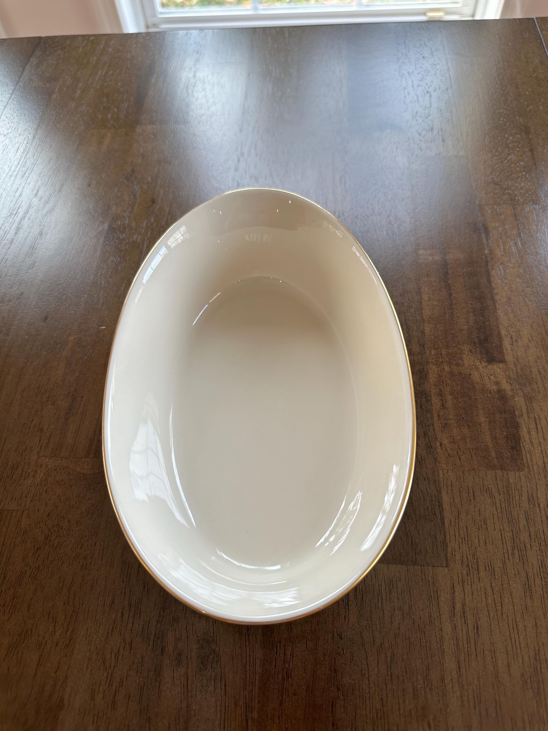Lenox Castle Garden Oval Serving Bowl