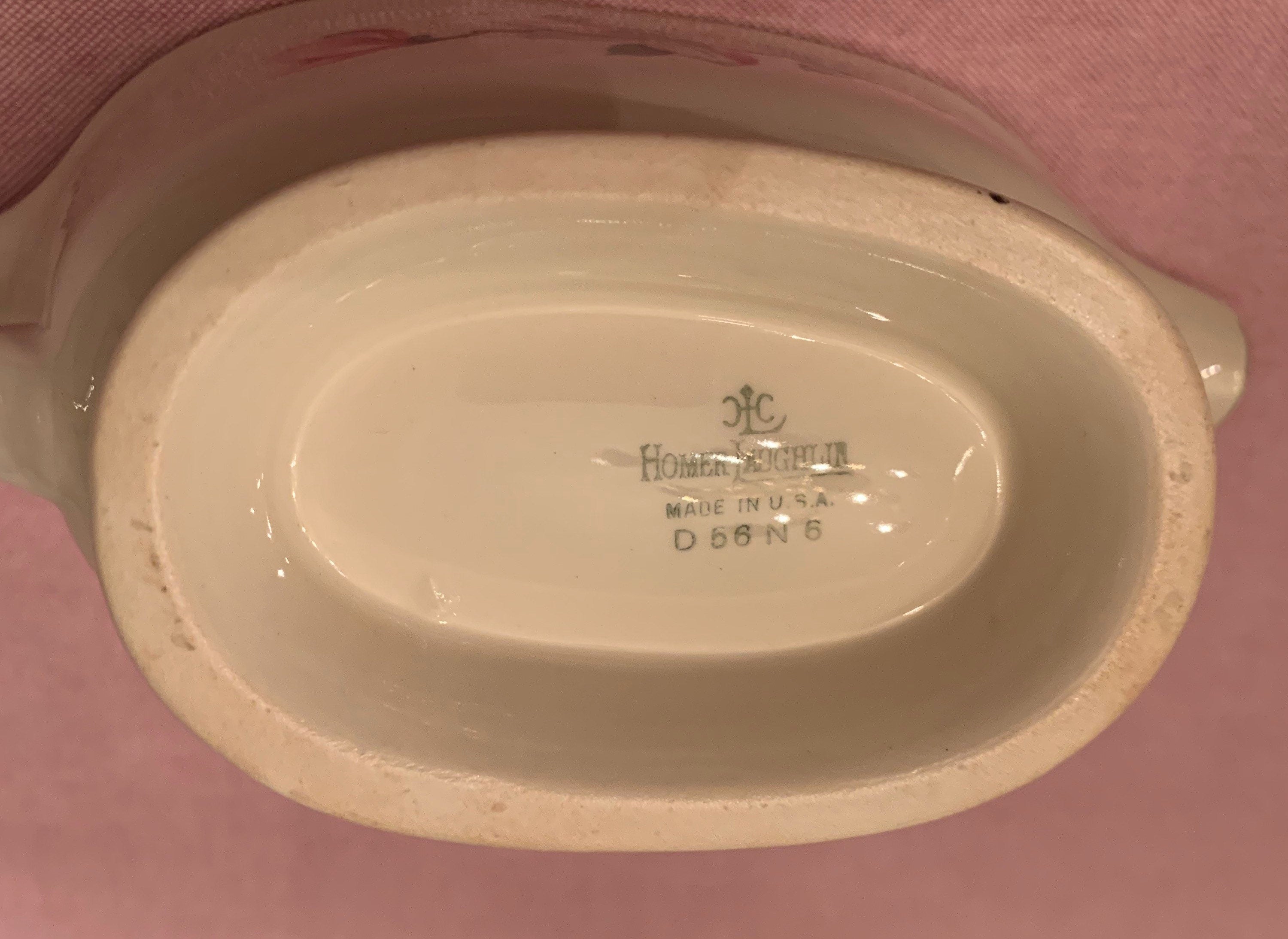 Homer Laughlin Dogwood Gravy Boat