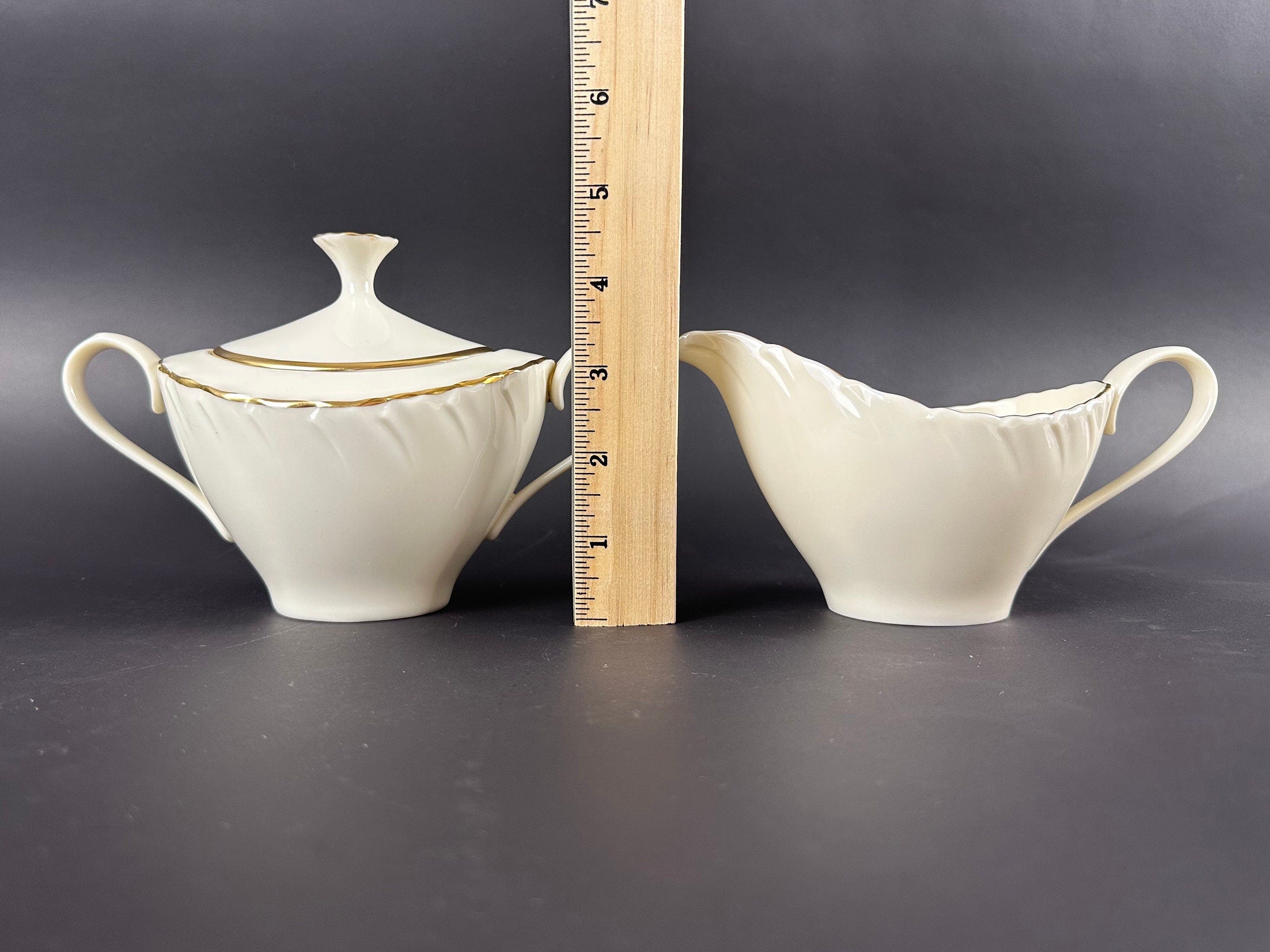 Lenox “Laurent “ Creamer and Sugar Bowl