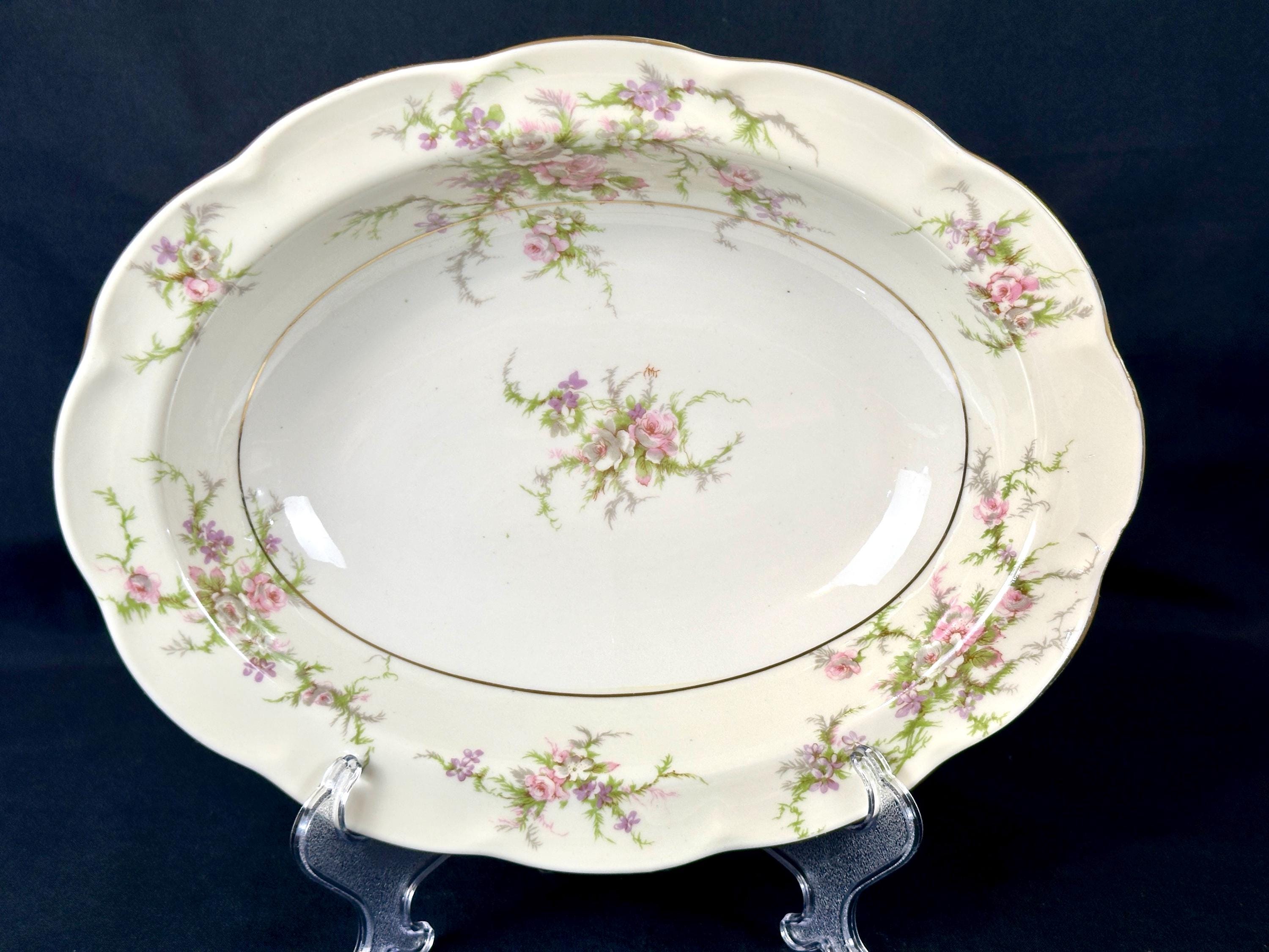 Haviland Rosalinde Serving Bowl