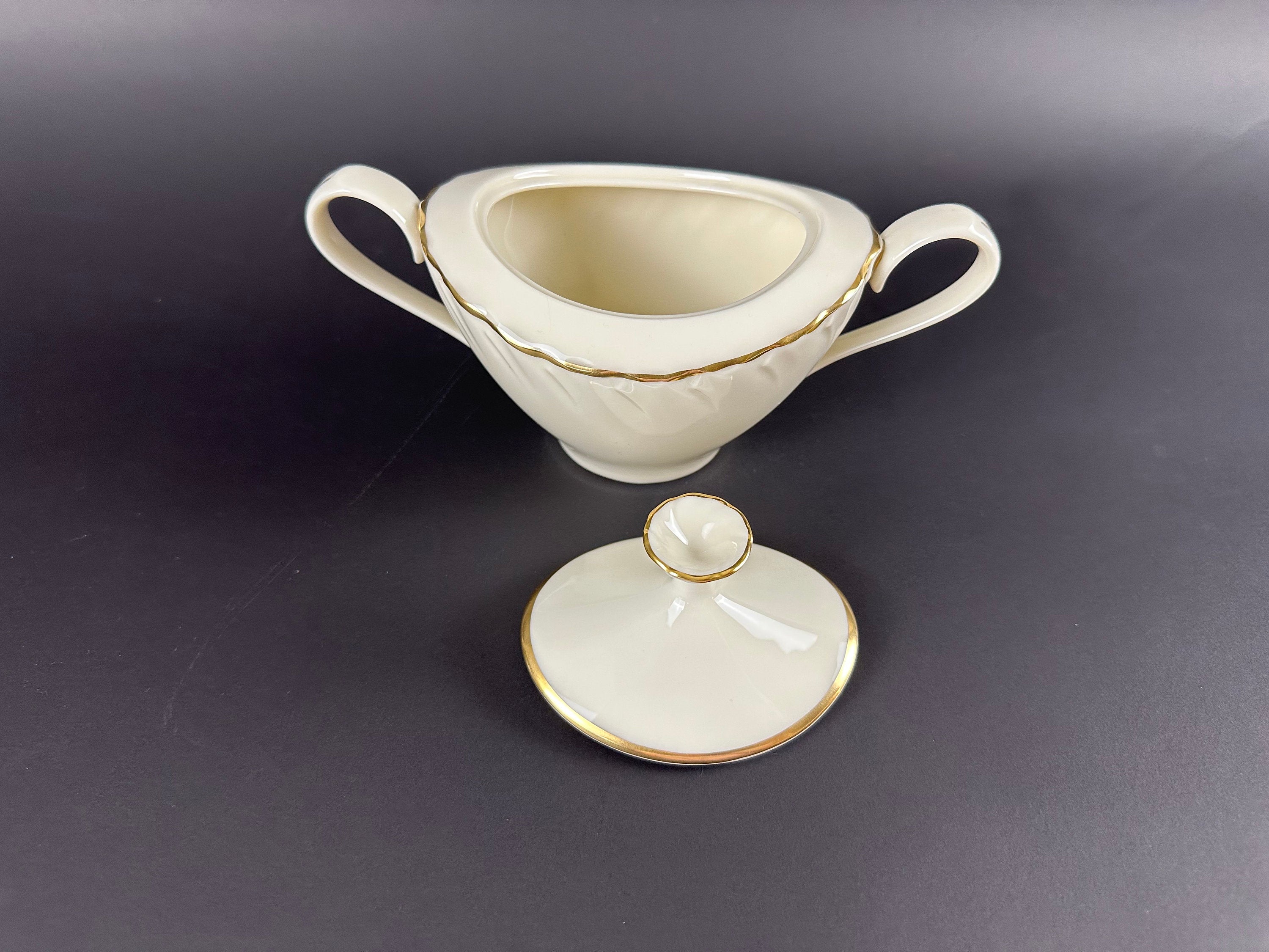 Lenox “Laurent “ Creamer and Sugar Bowl