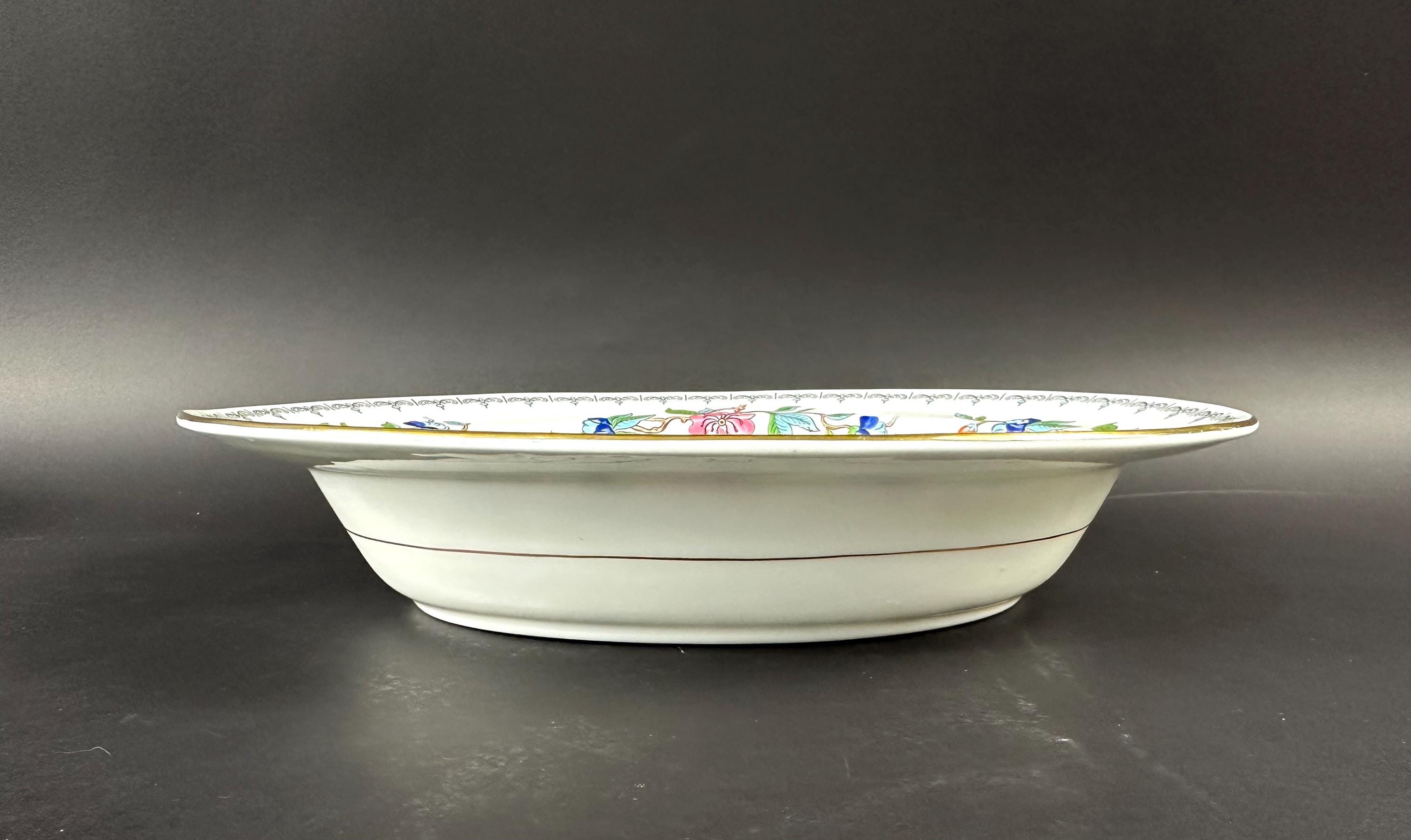 A 10 3/4” Aynsley Pembroke  Oval Serving Bowl