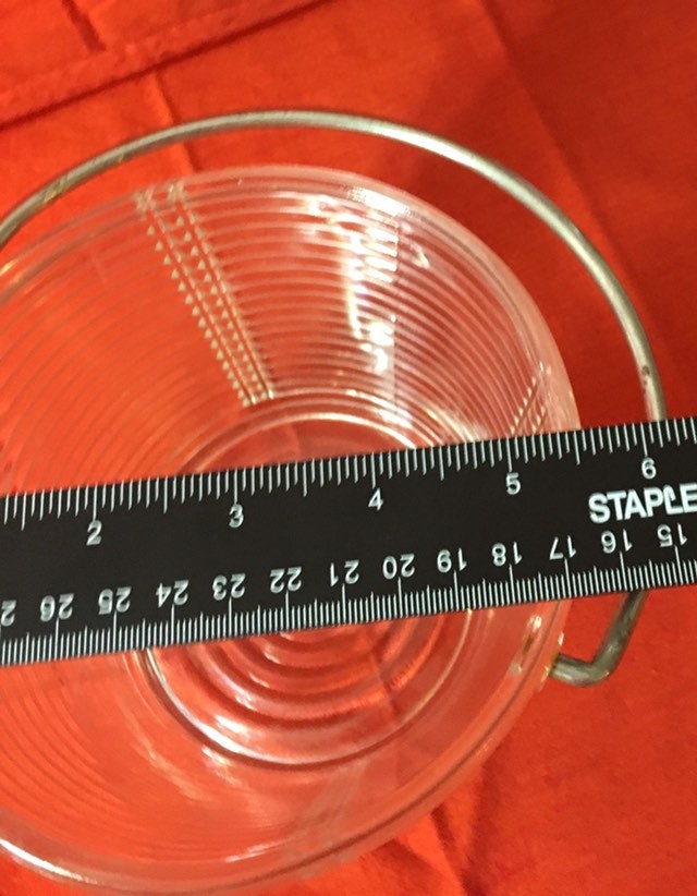 Depression Glass Ice Bucket