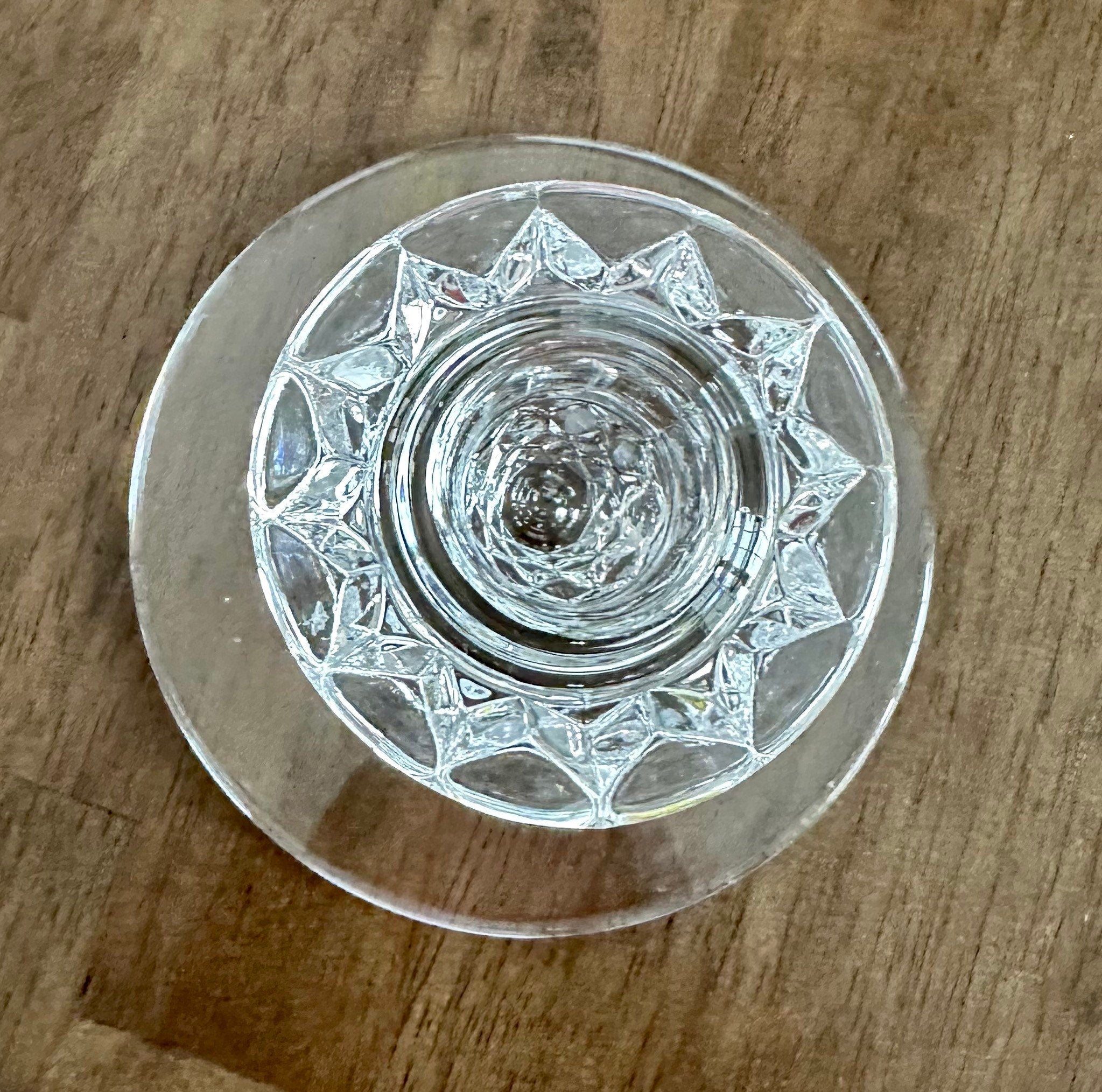 Fostoria American Candle Holders
