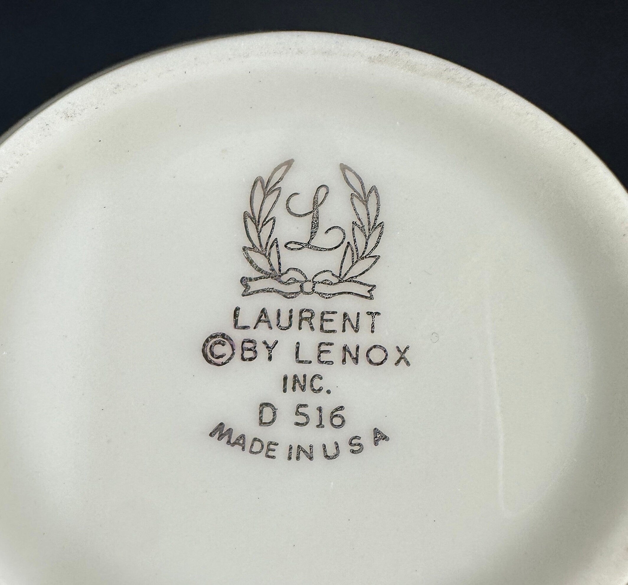 Lenox “Laurent “ Creamer and Sugar Bowl