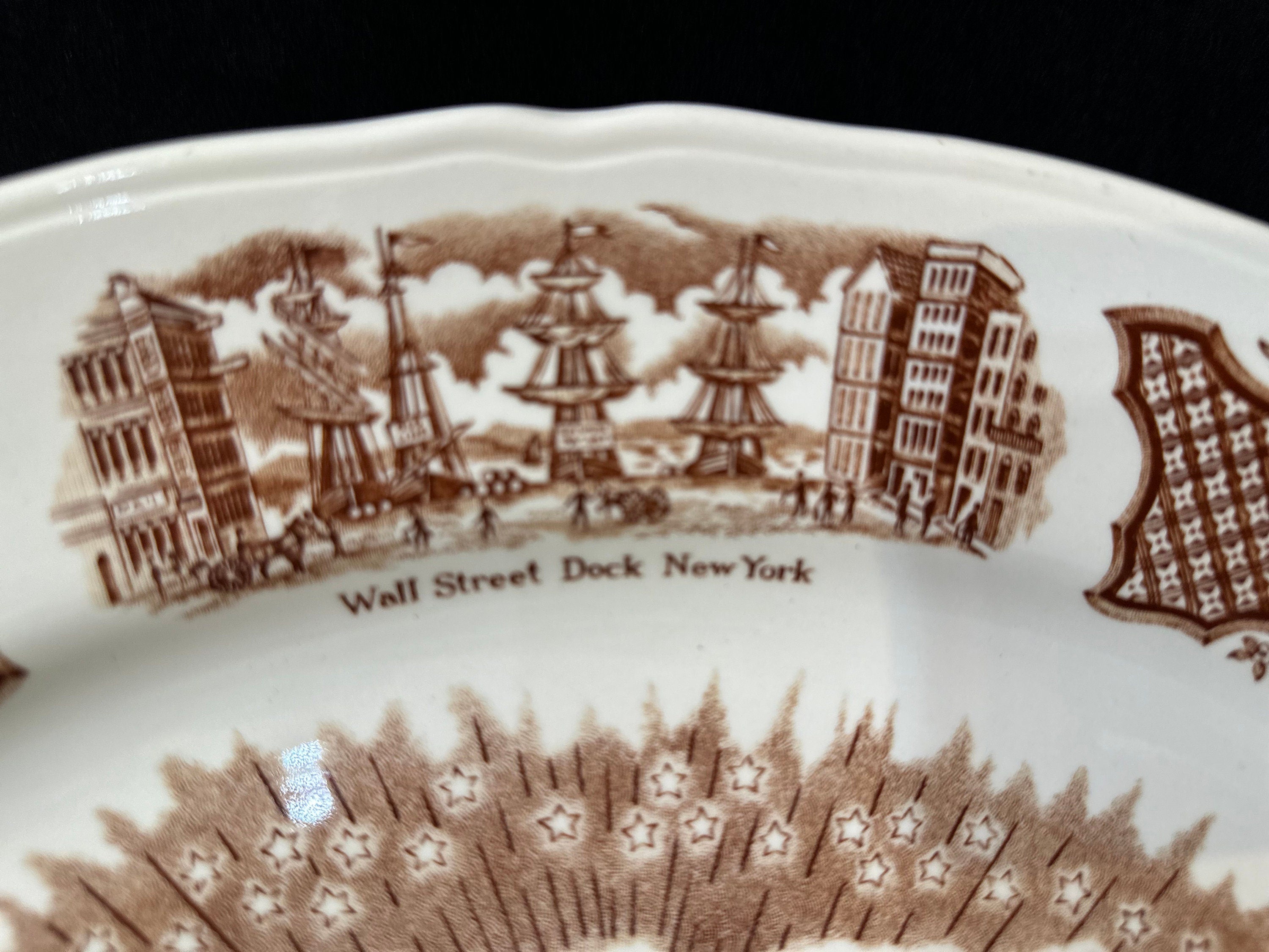 Fair Winds Platter by Alfred Meakin