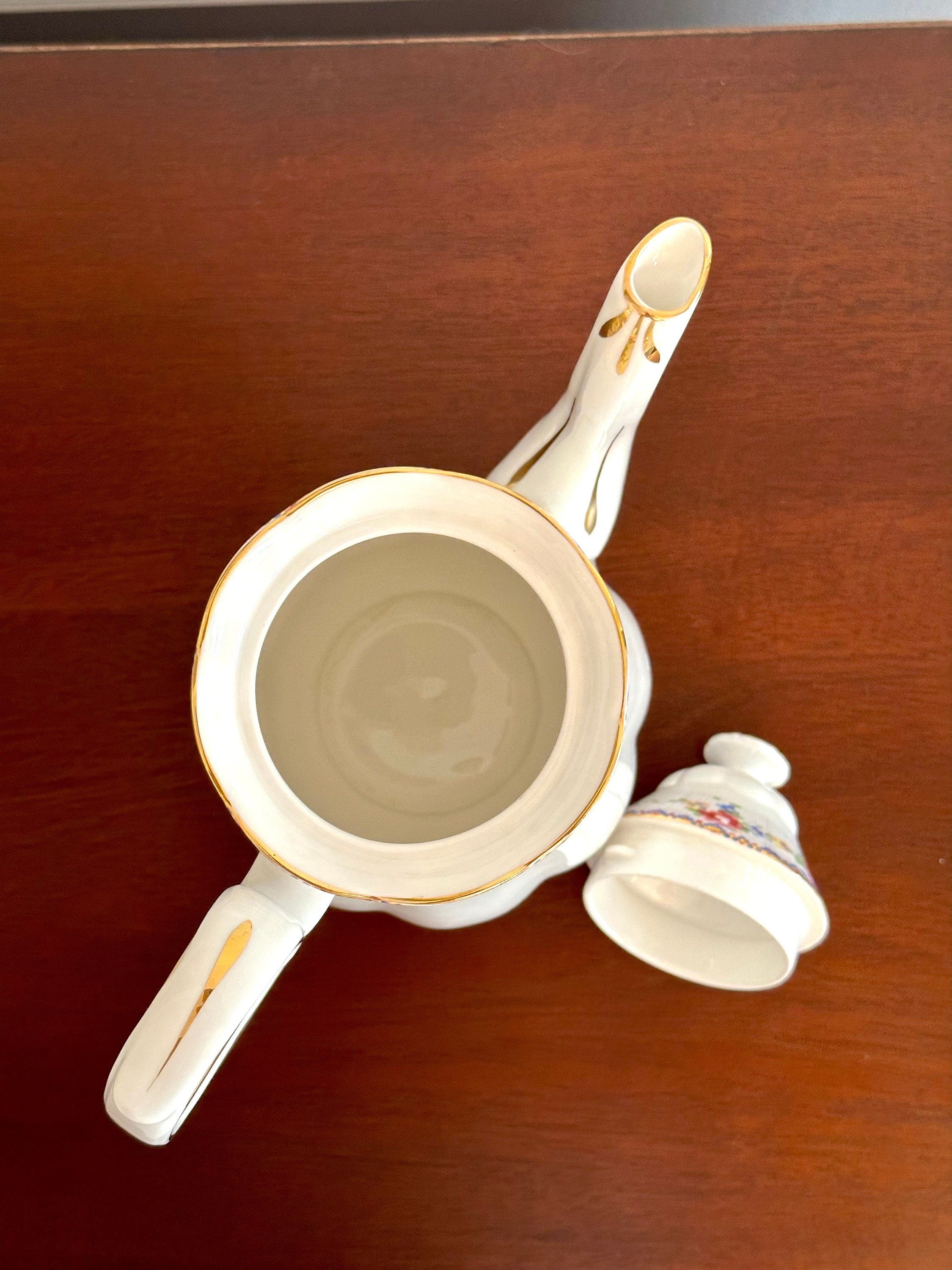 Royal Albert Petite Point Coffee Pot