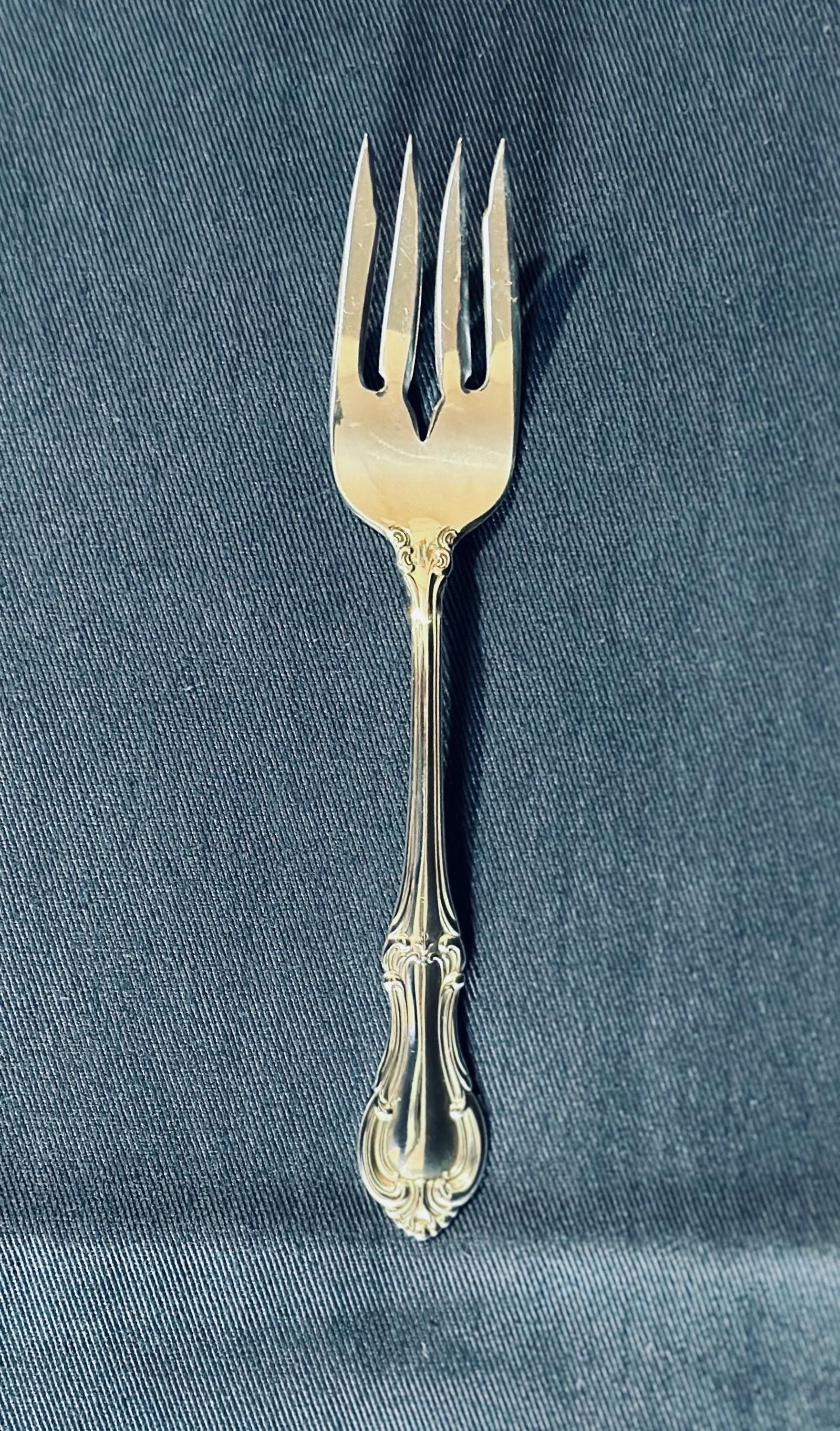 Joan of Arc Sterling Silver Salad Fork by International Silver
