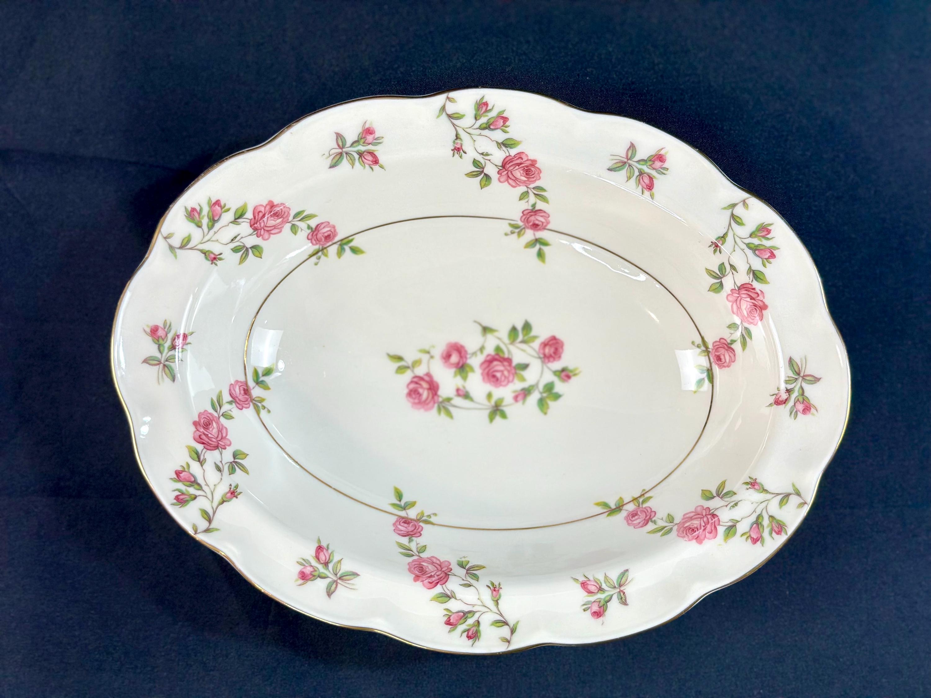Haviland Delaware Oval Serving Bowl