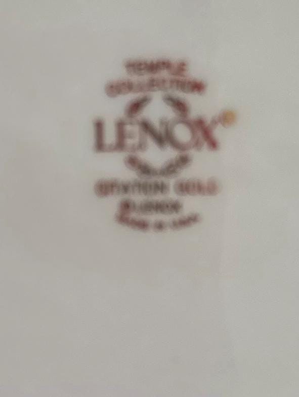 Lenox Citation Gold Creamer and Sugar Bowl