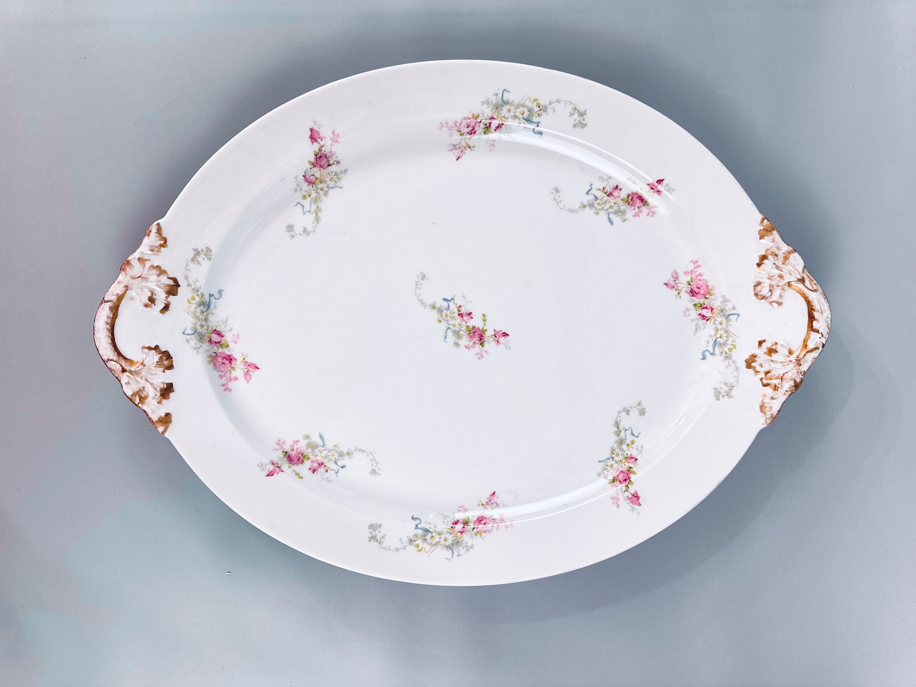 Antique Wm Guerin Limoges Large Platter