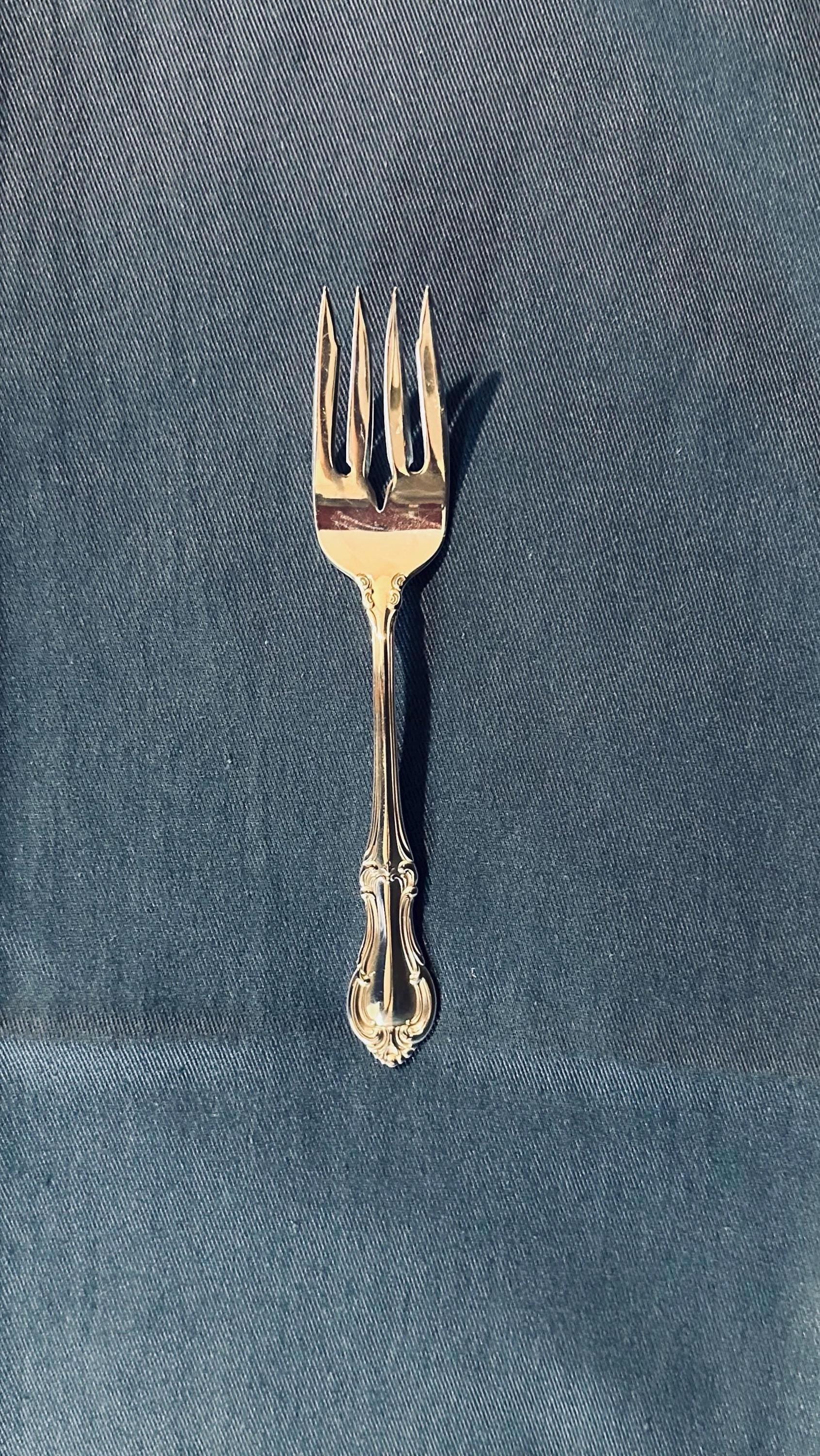 Joan of Arc Sterling Silver Salad Fork by International Silver