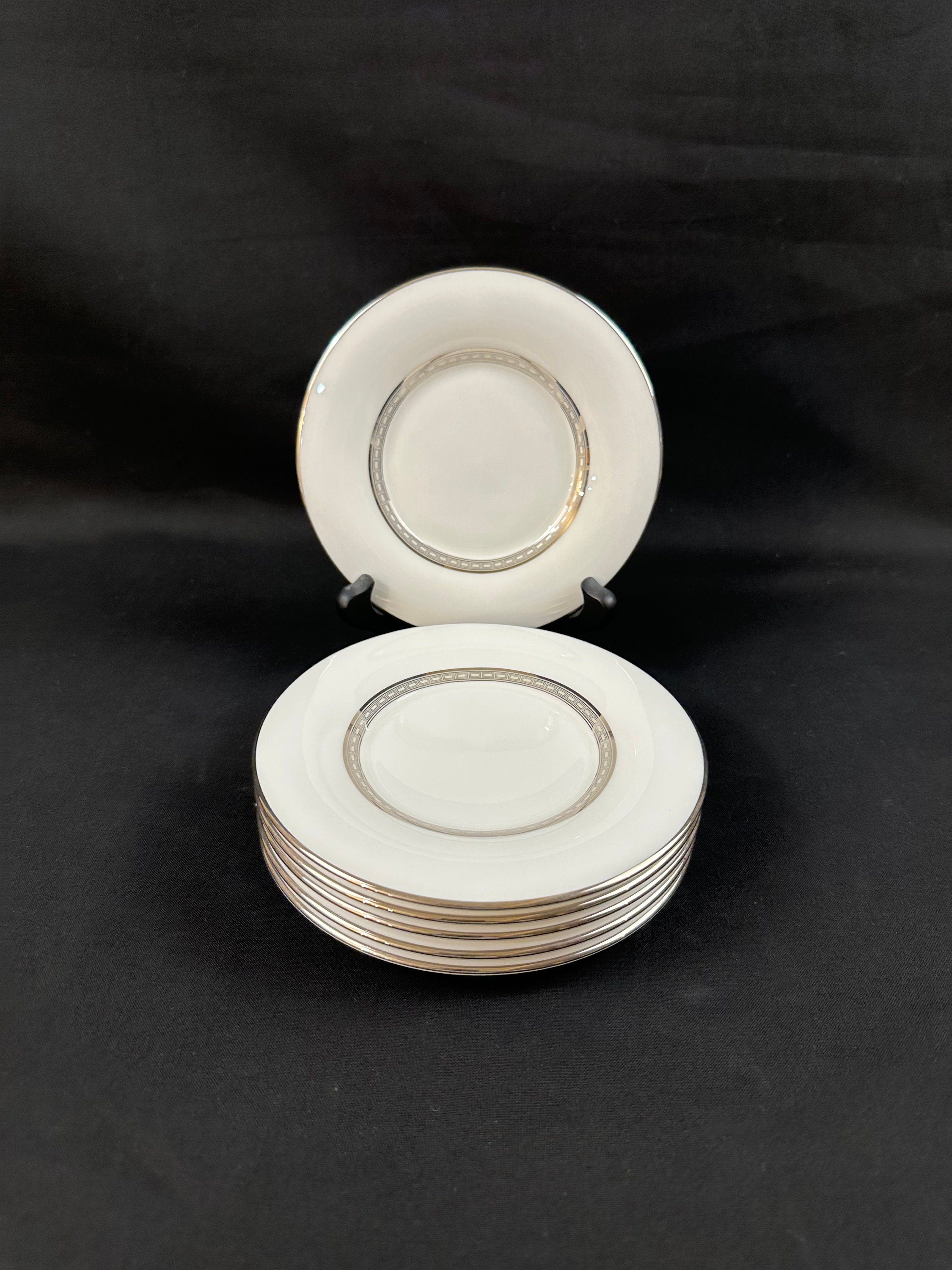6 Lenox Murray Hill Saucers