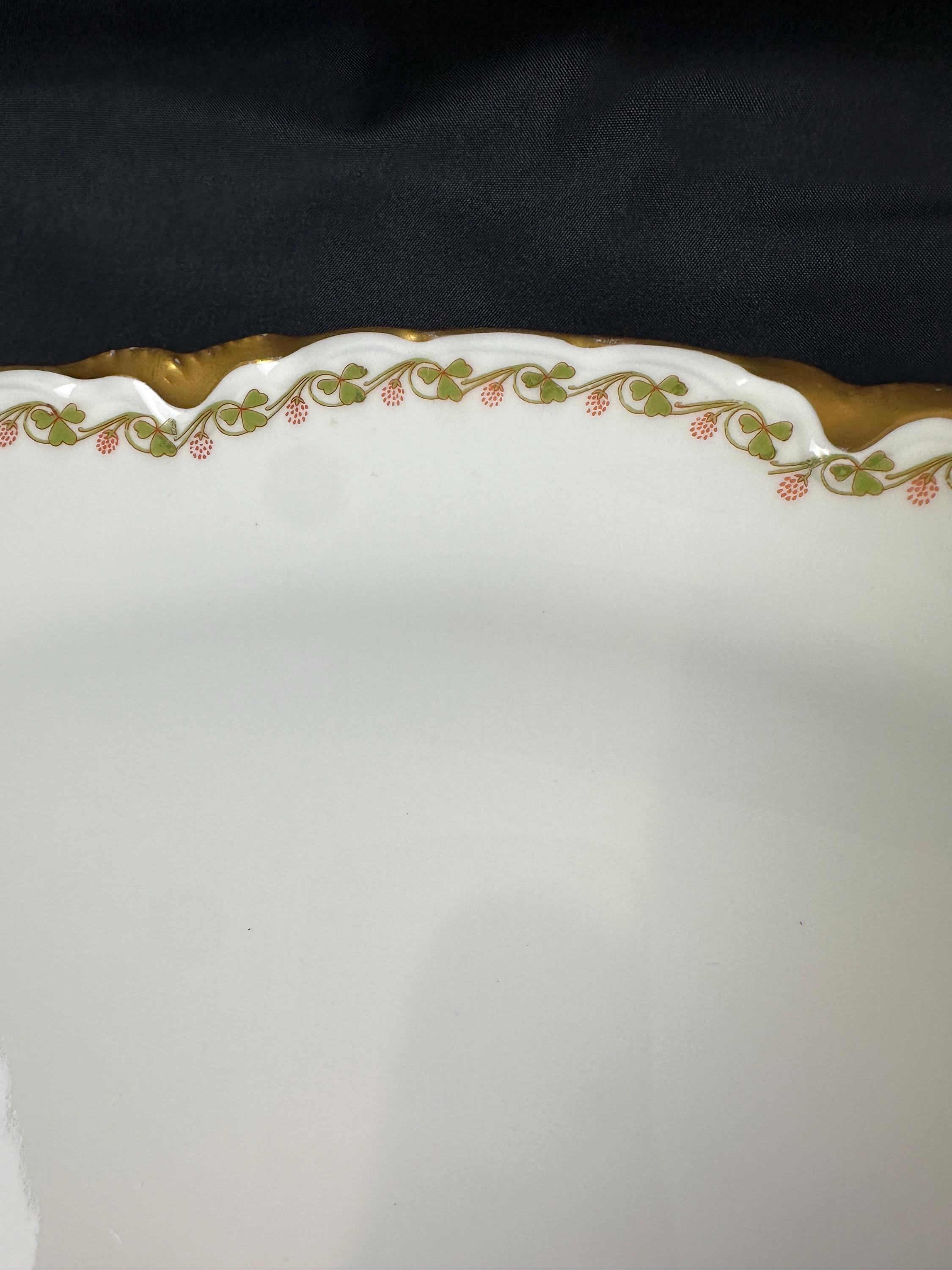 Haviland Clover Leaf Serving Platter 14”