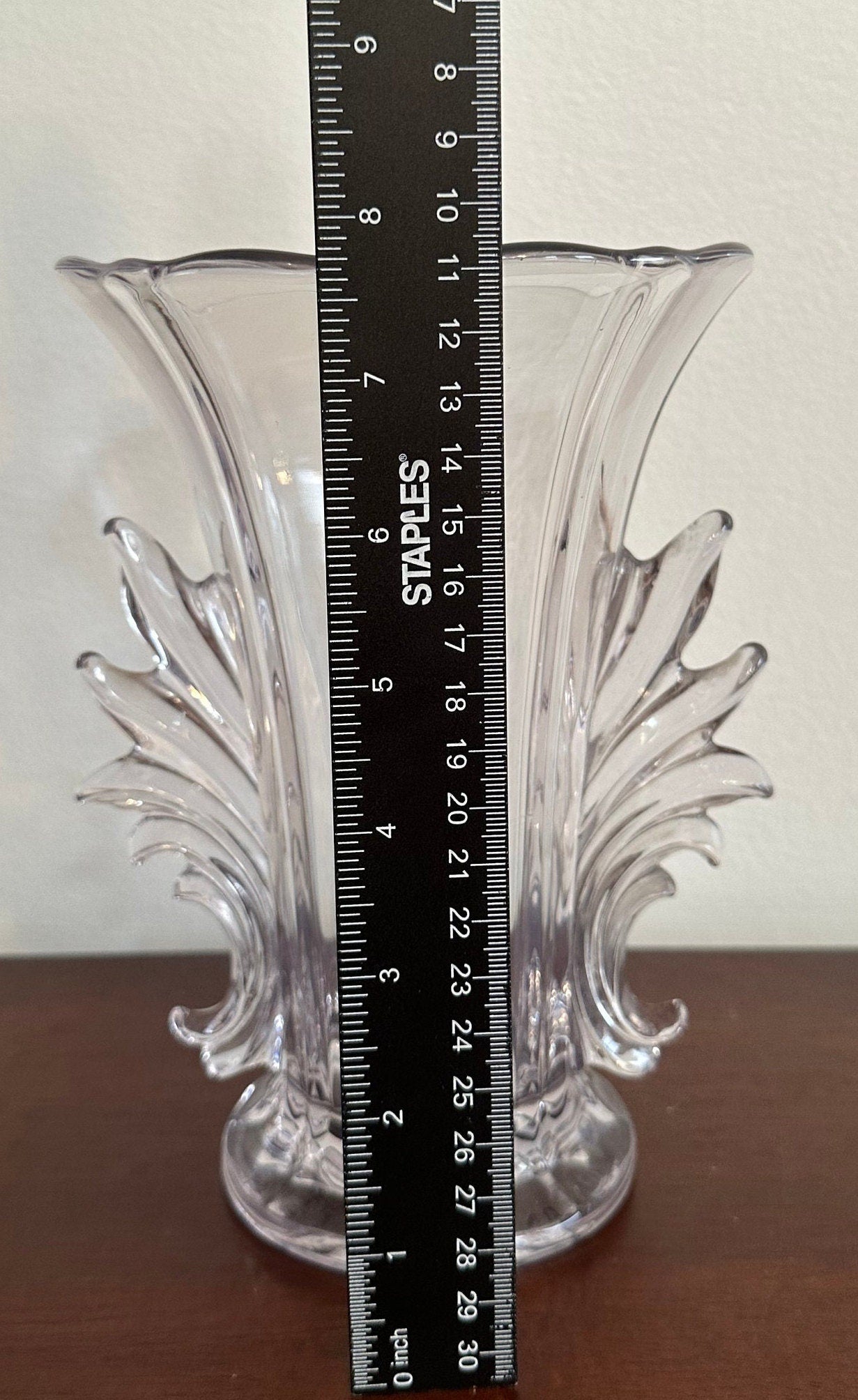Fostoria Baroque Vase Rare Purple Vase