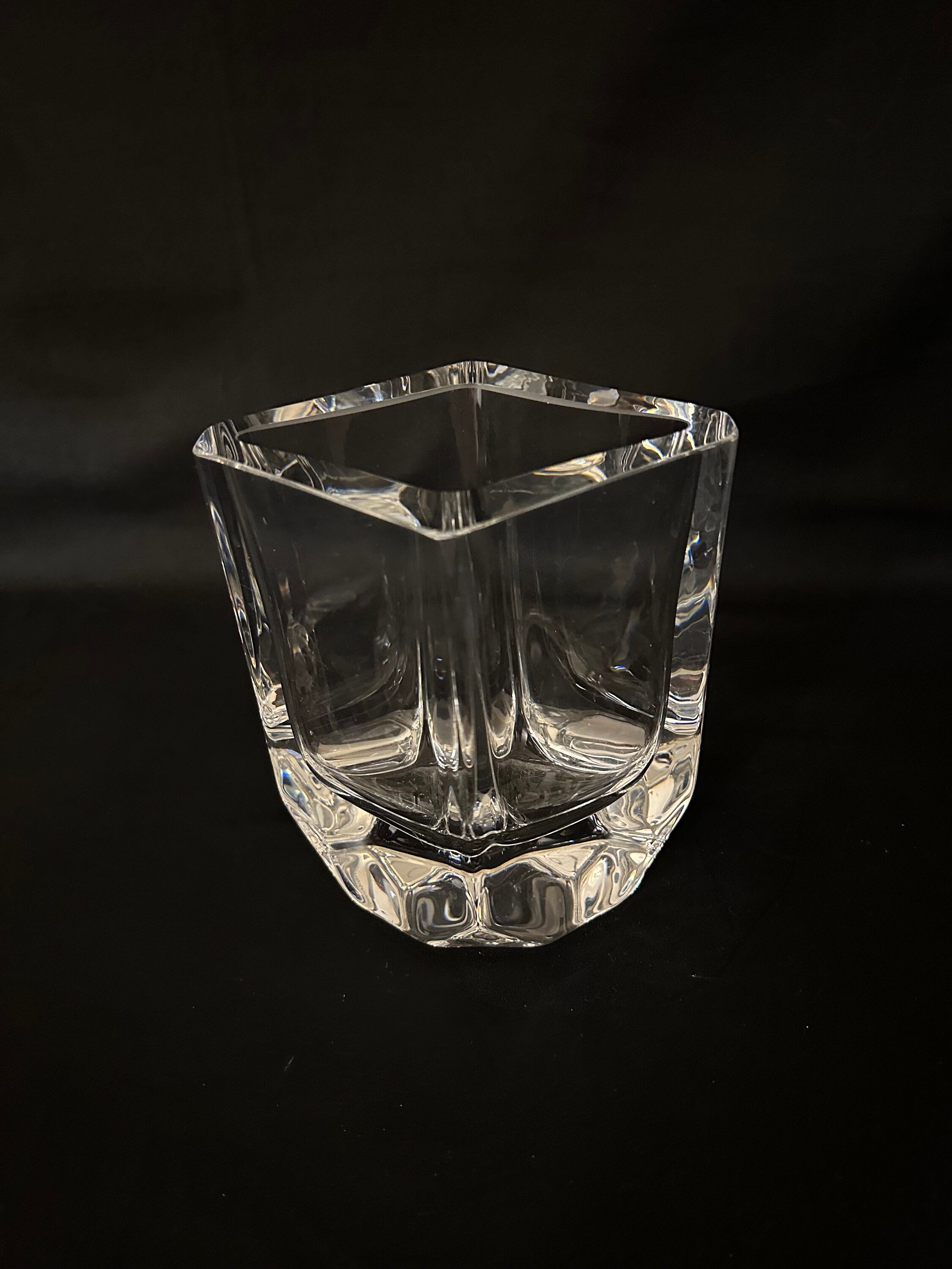 Artist Signed Kosta Boda Vase 7”