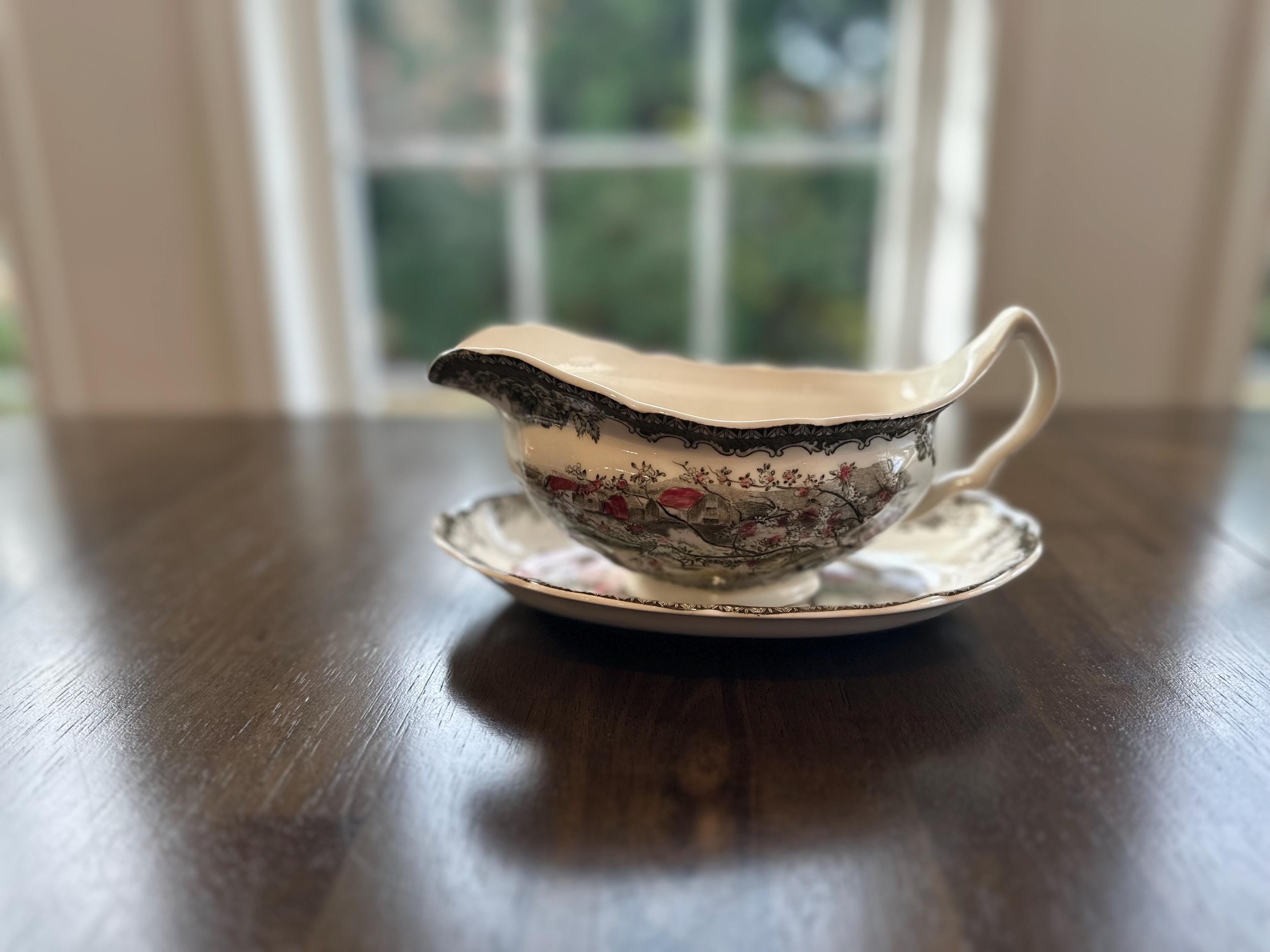 Friendly Village Gravy Boat by Johnson Brothers