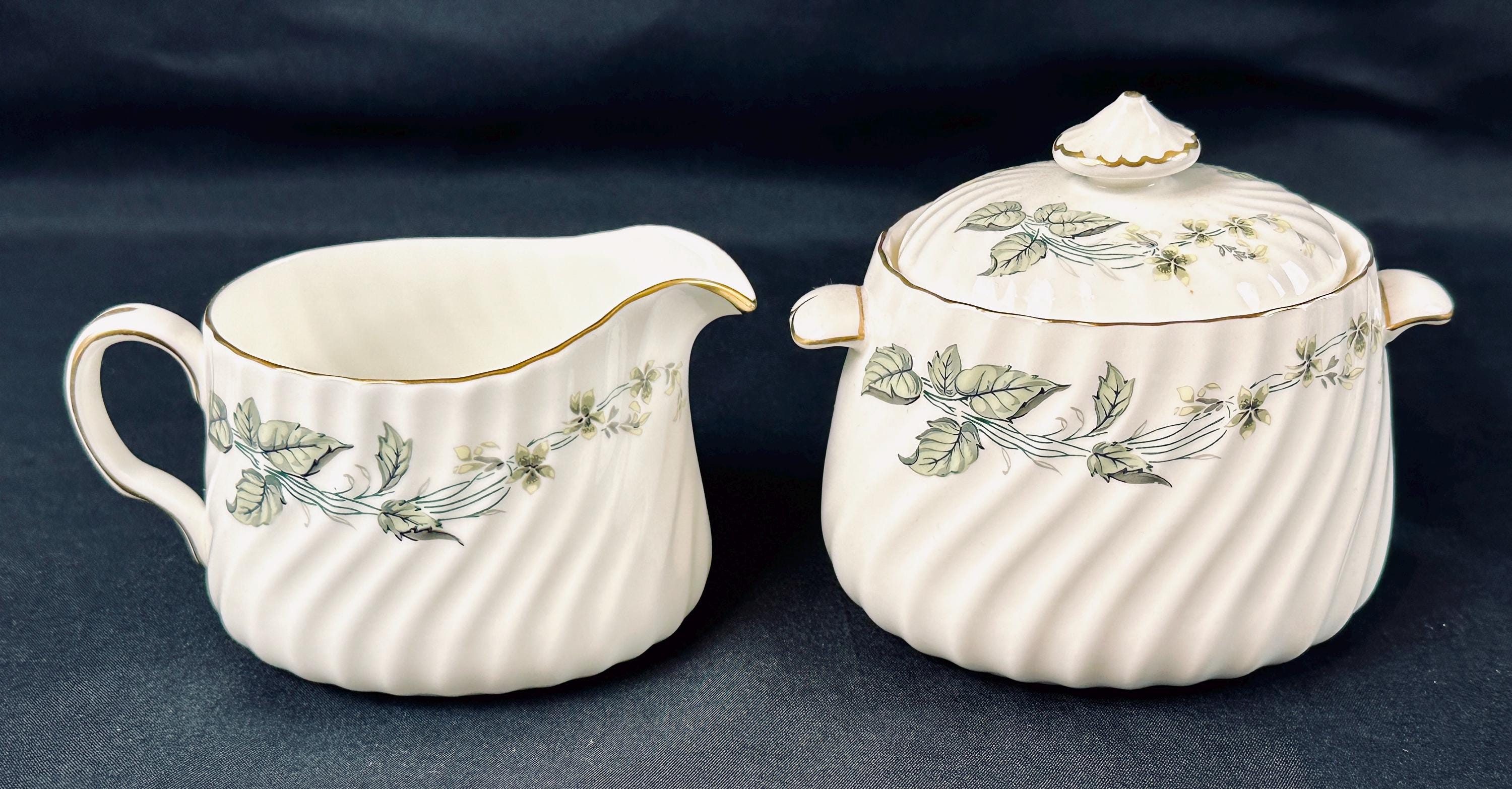 Minton Greenwich Creamer and Sugar Bowl