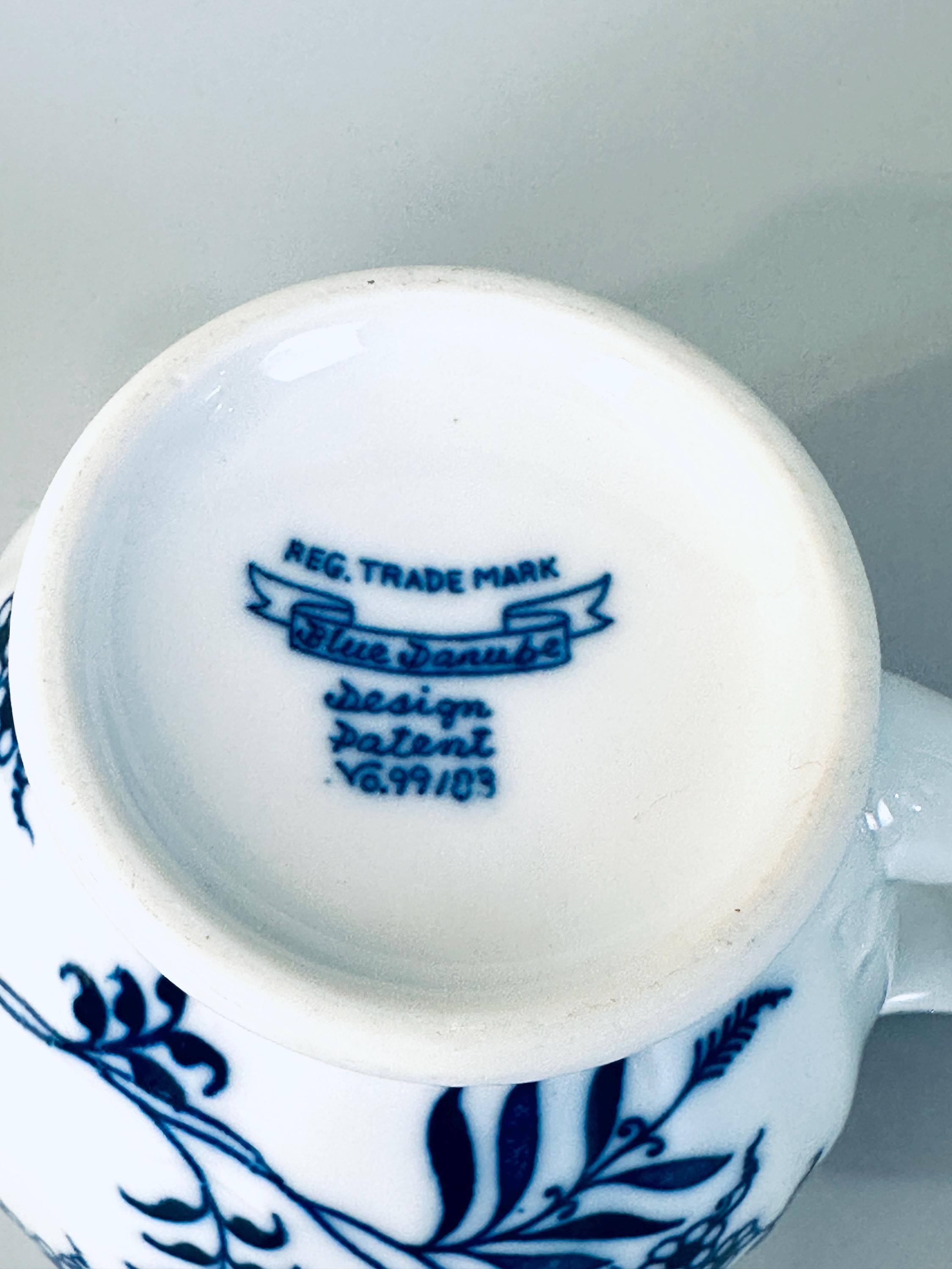 Blue Danube Creamer Older mark