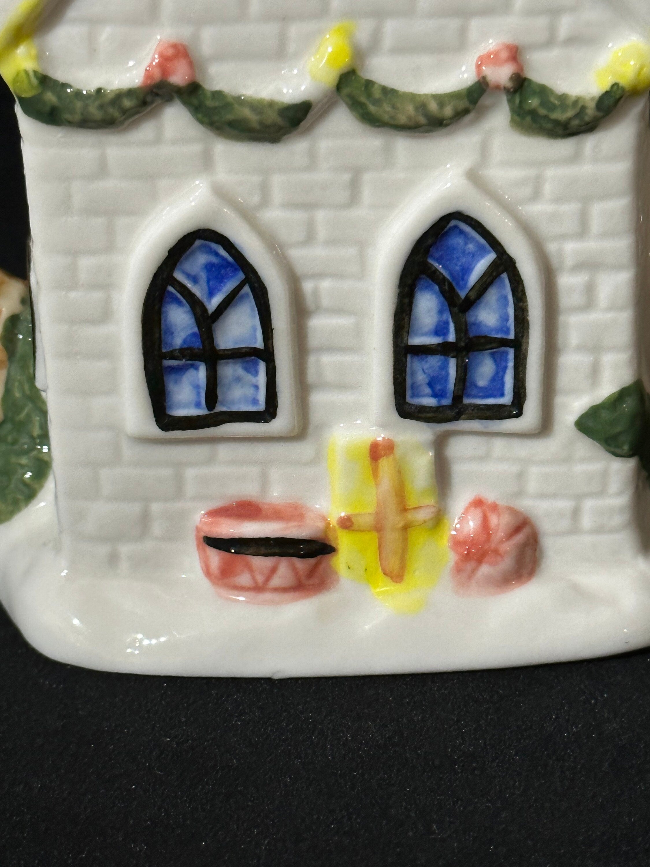 Church at Christmas Time Teapot