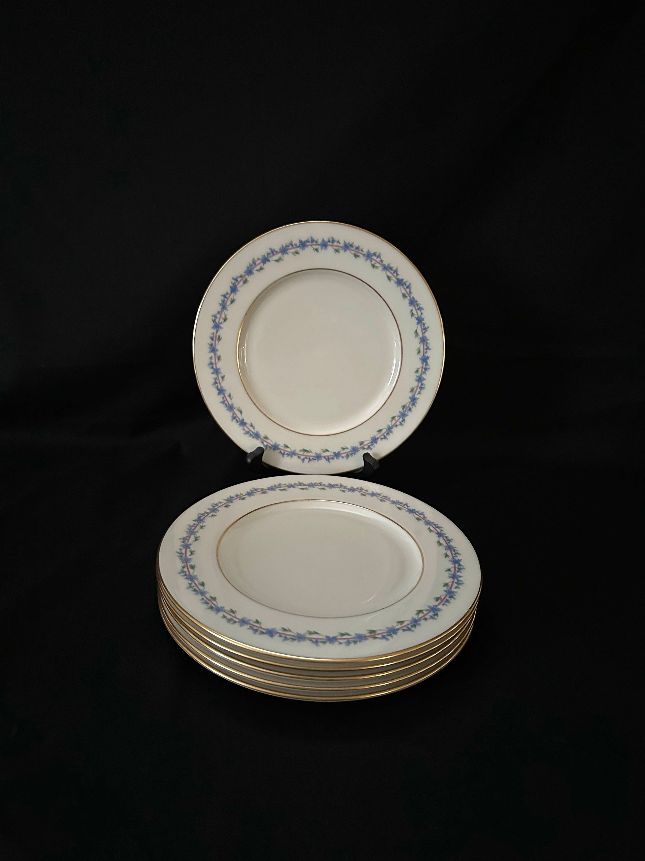 6 Lenox Caprice Salad Plates
