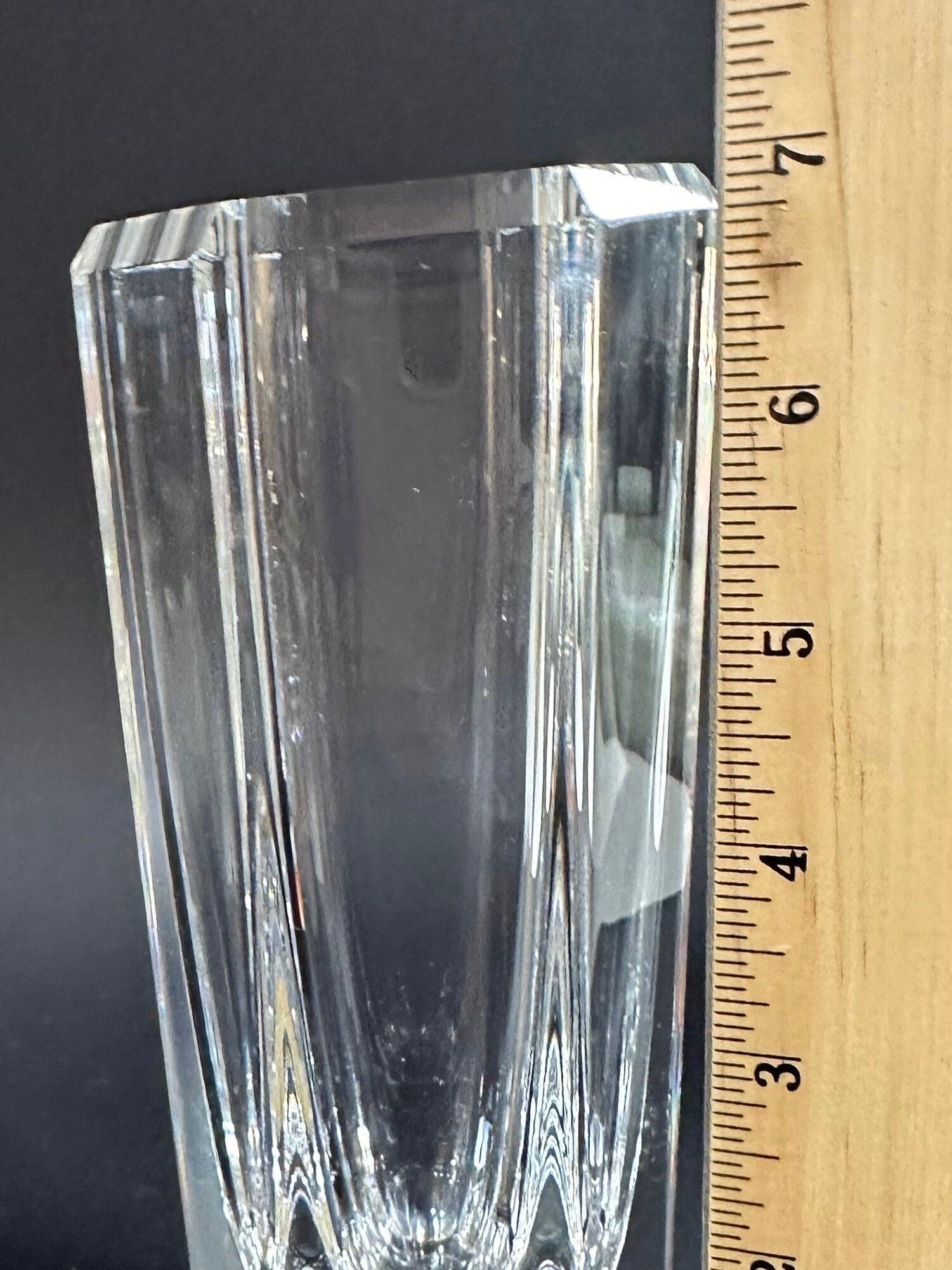 Kosto Boda Hexagon Shaped Vase