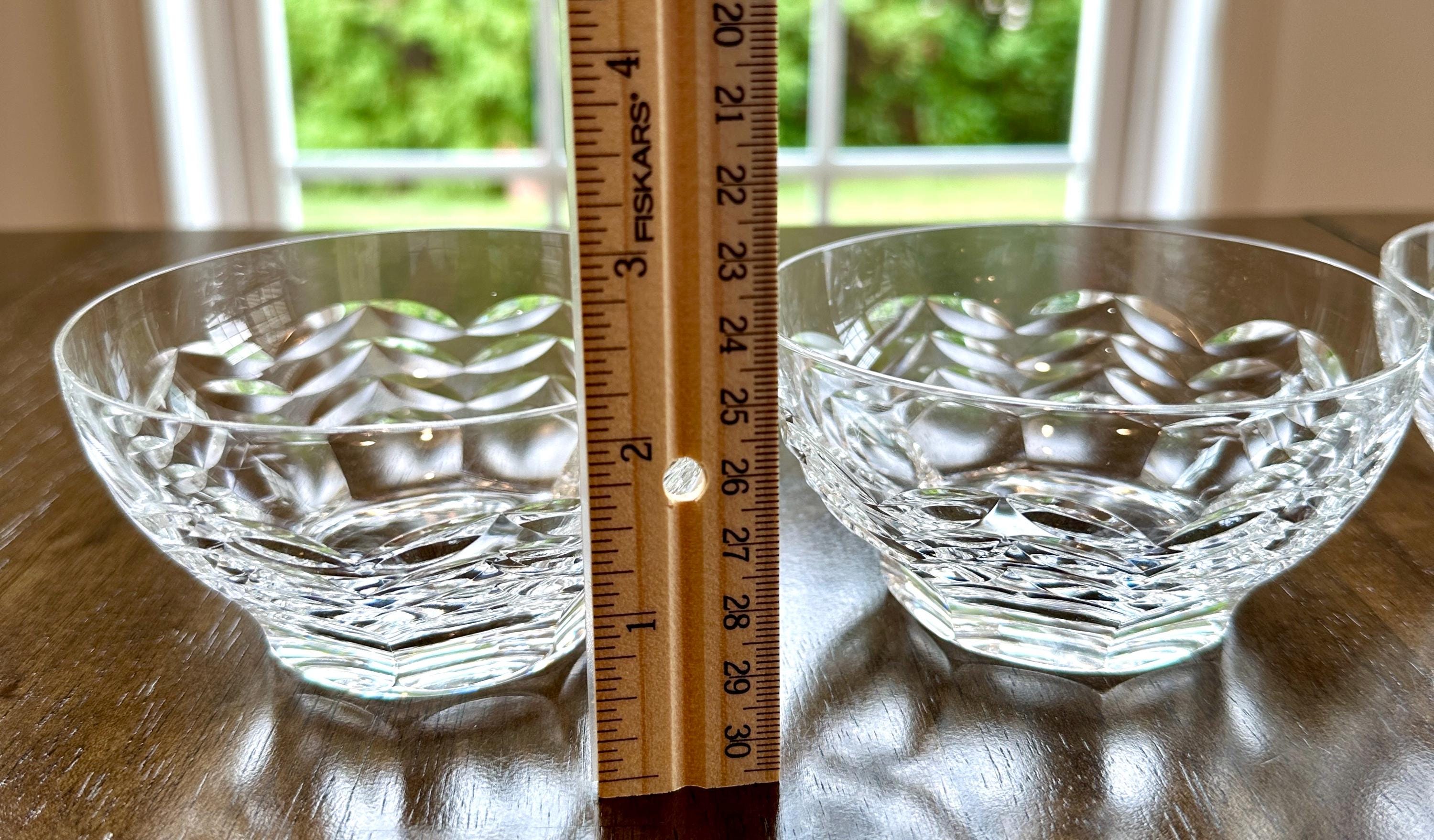 5 Royal Leerdam Netherland Crystal Bowls