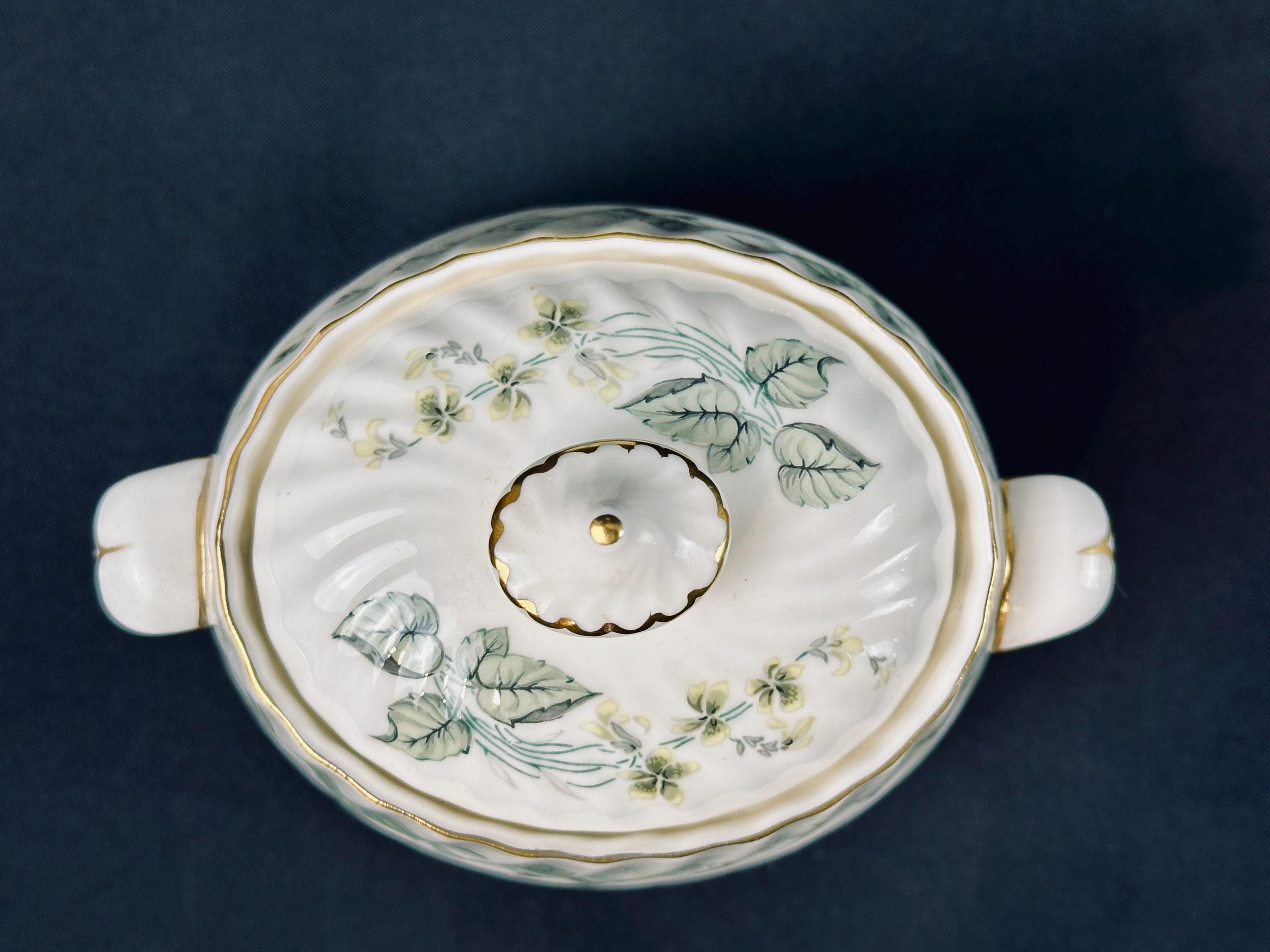Minton Greenwich Creamer and Sugar Bowl