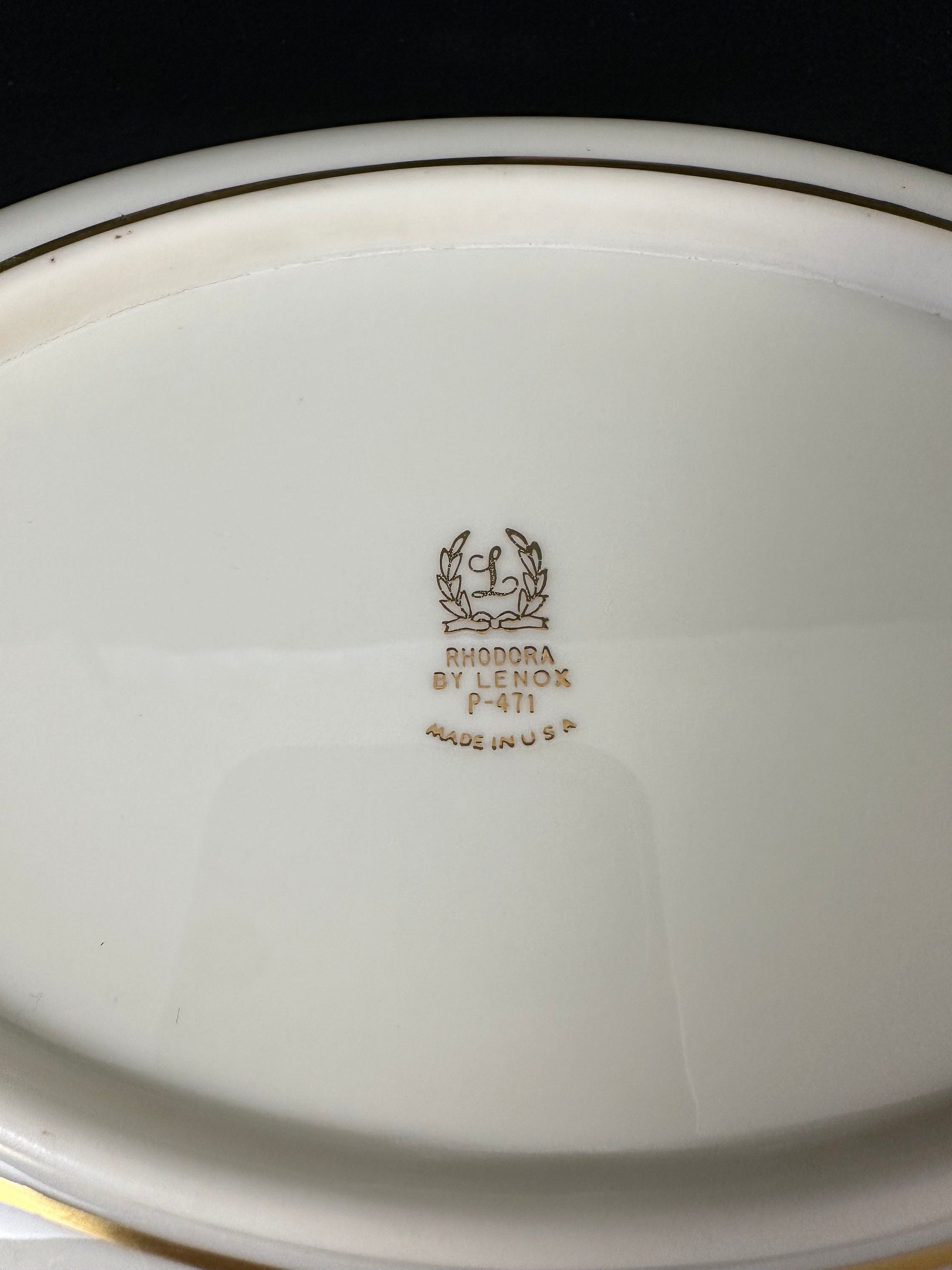 Lenox Rhodora Oval Serving Bowl