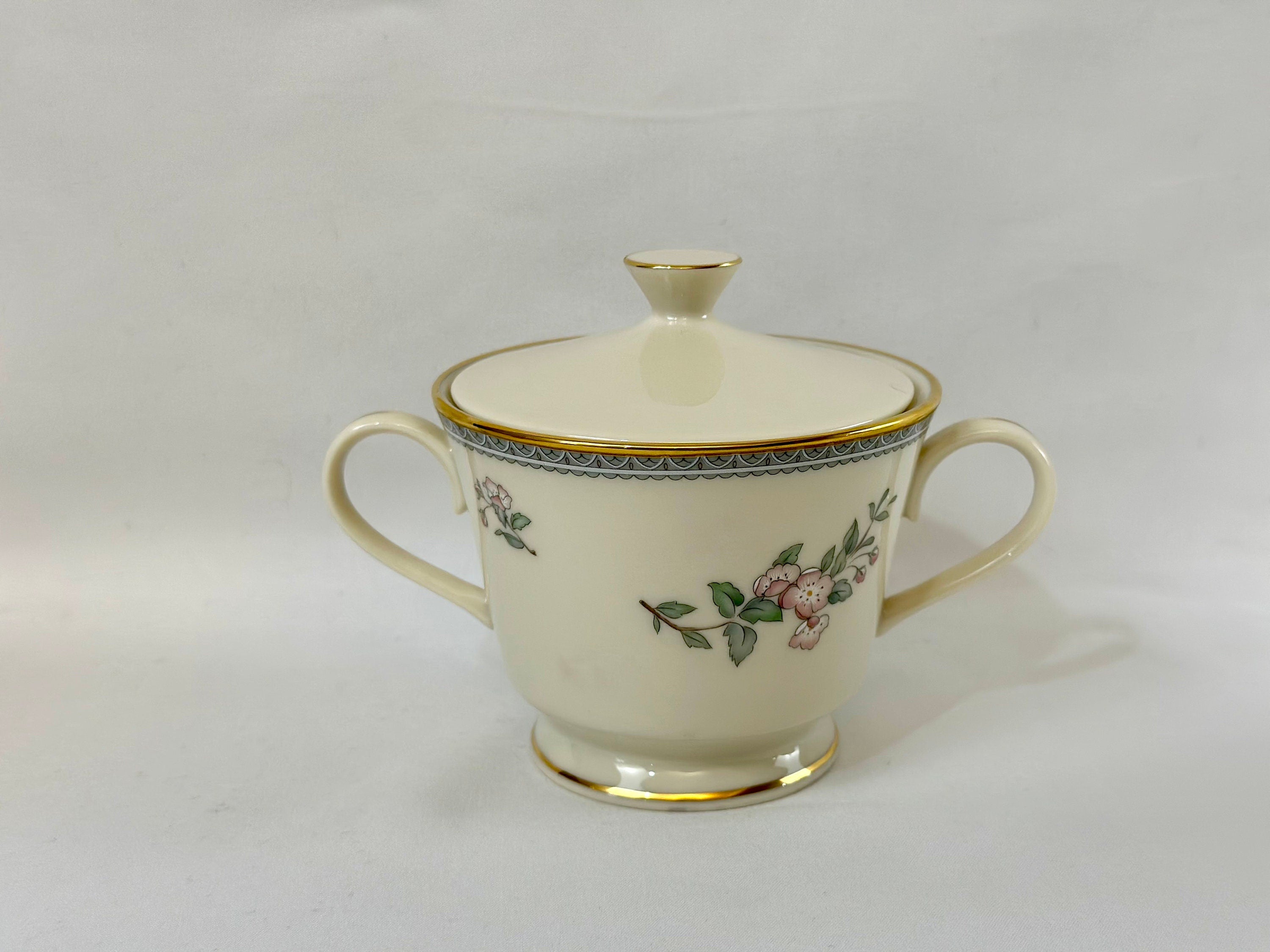 Lenox Serenade Creamer and Sugar Bowl