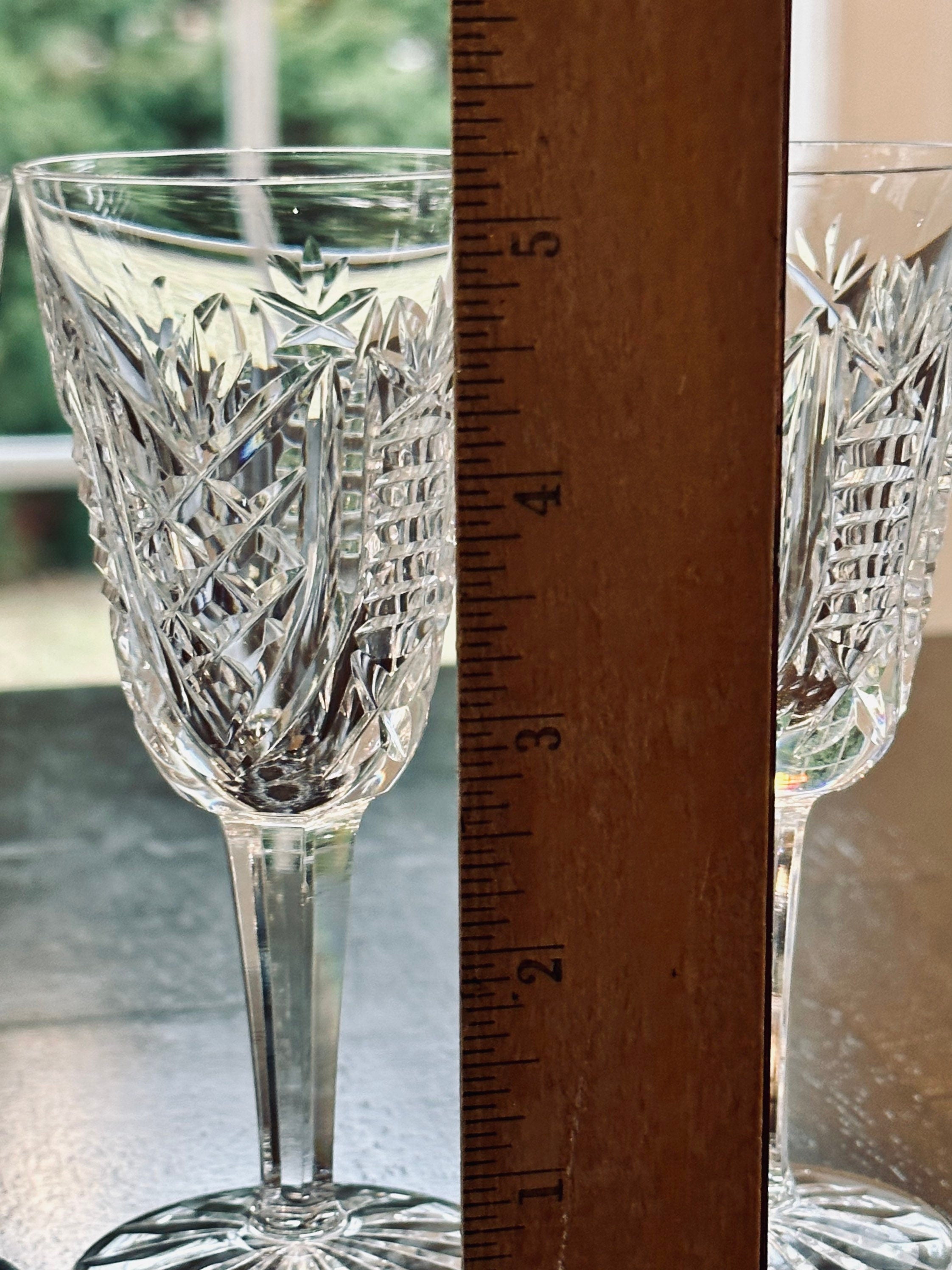 5 Waterford Crystal Clare Sherry Glasses