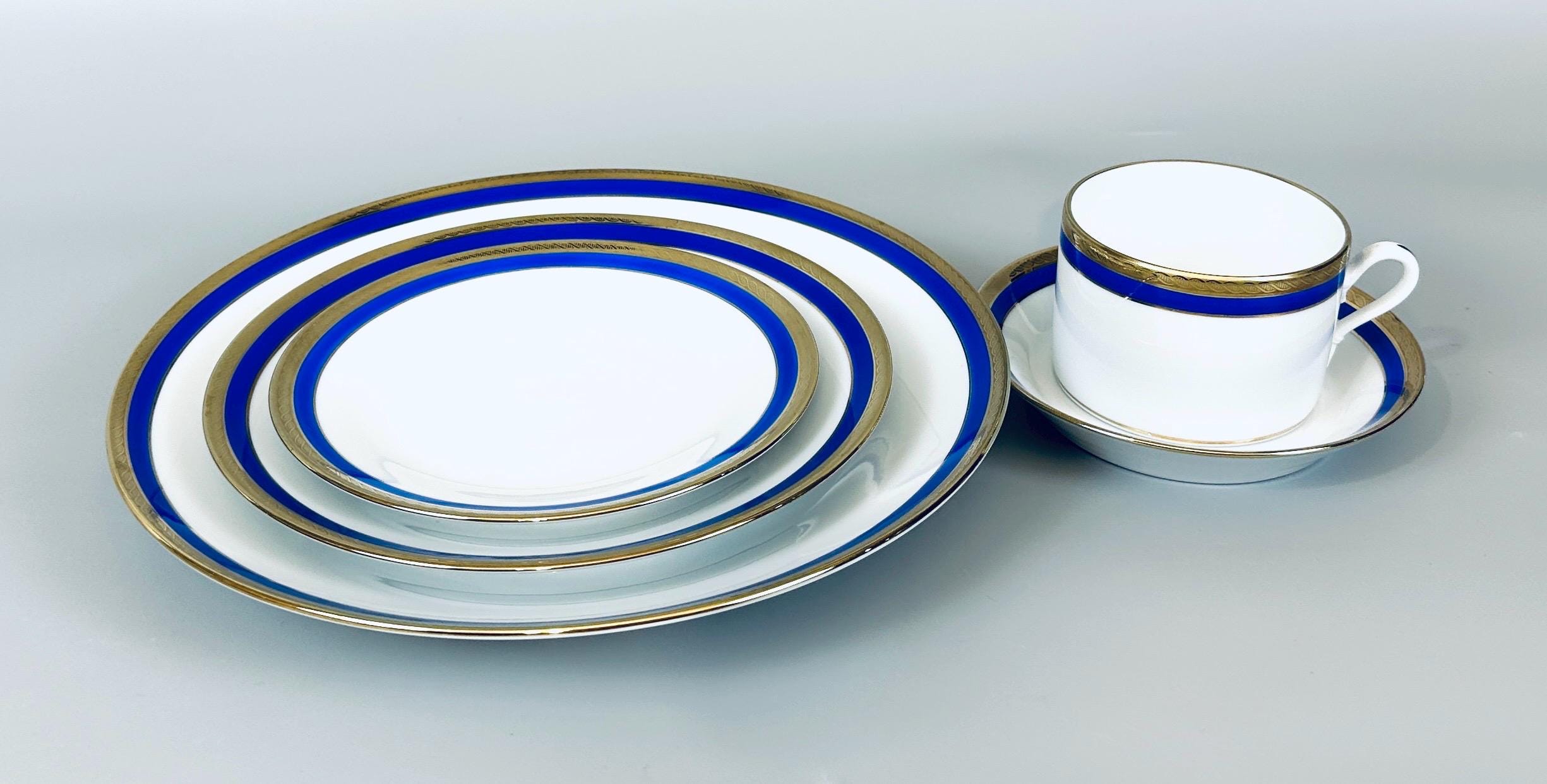 Richard Ginori Palermo Blue Place Setting