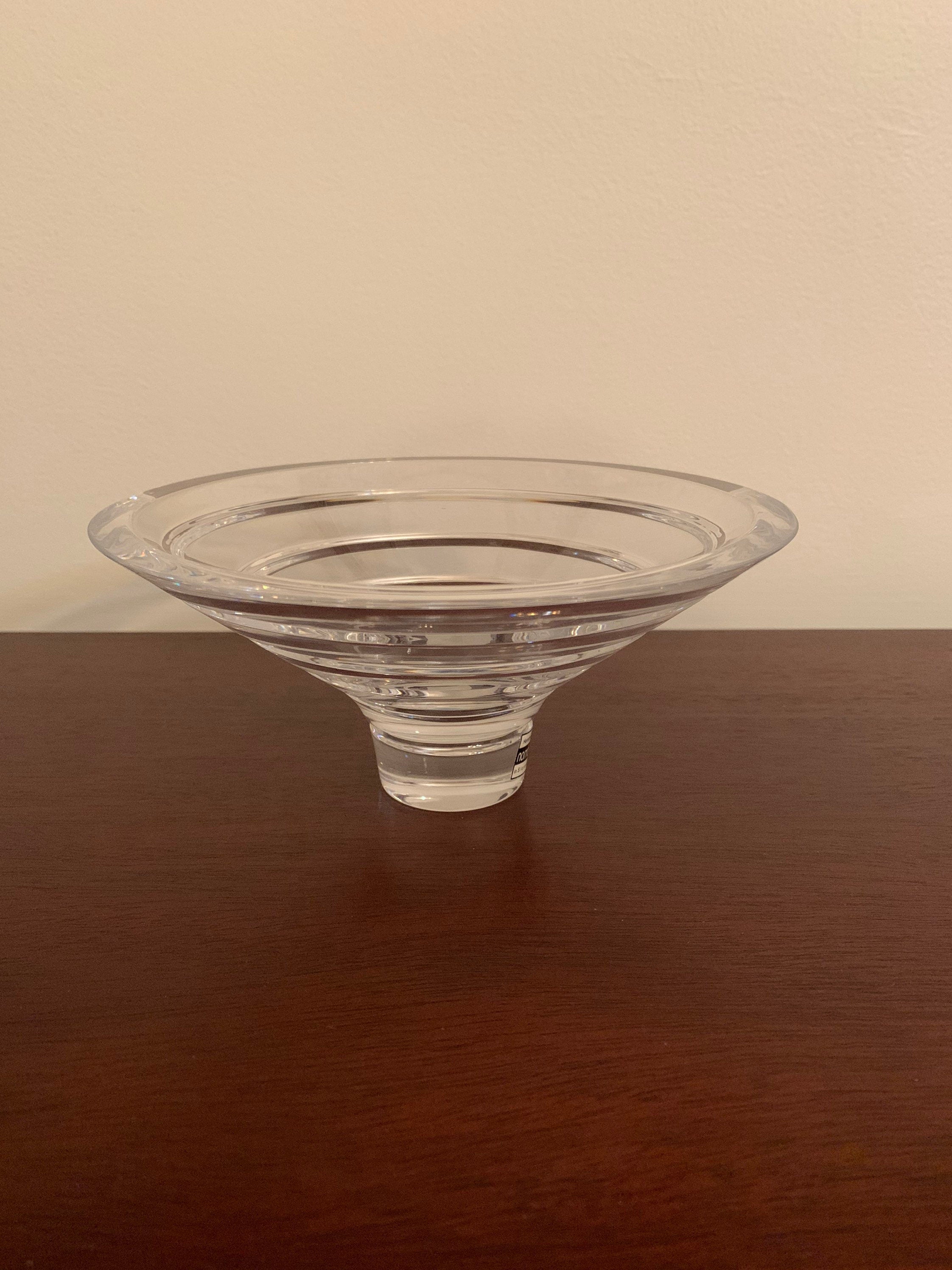 Nambe Crystal Roulette Bowl