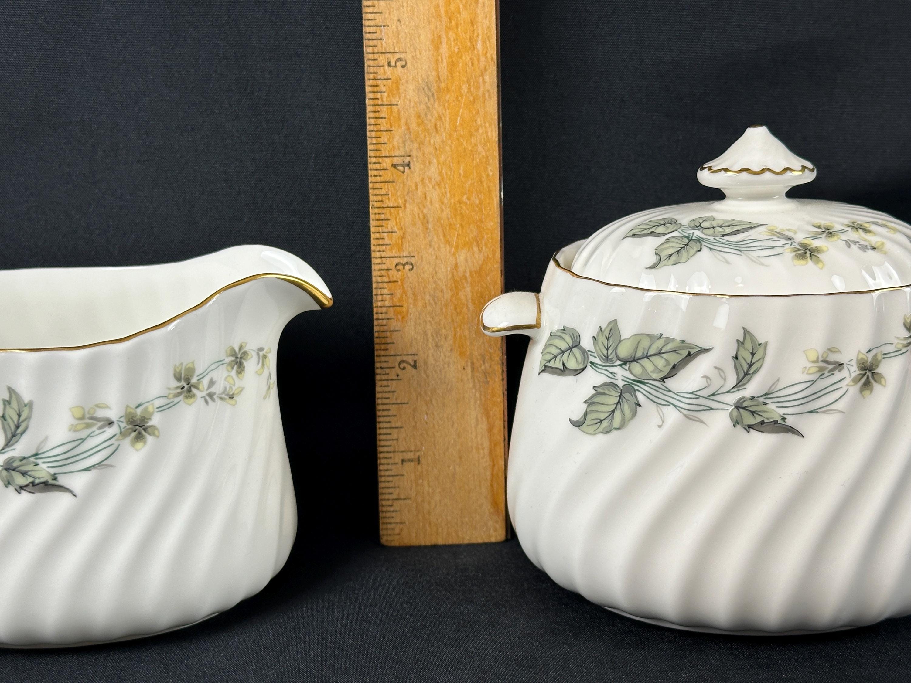Minton Greenwich Creamer and Sugar Bowl