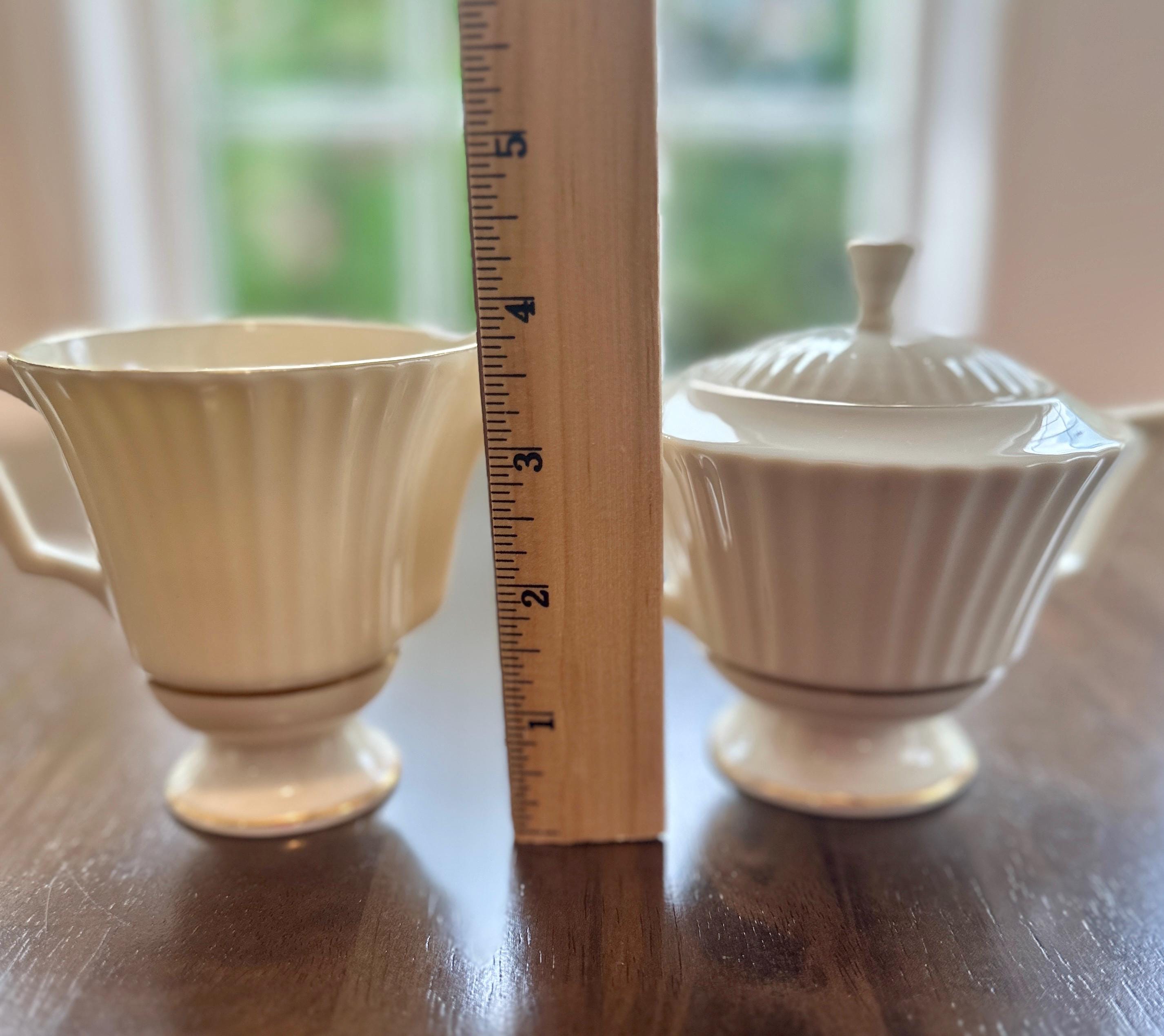 Lenox Citation Gold Creamer and Sugar Bowl