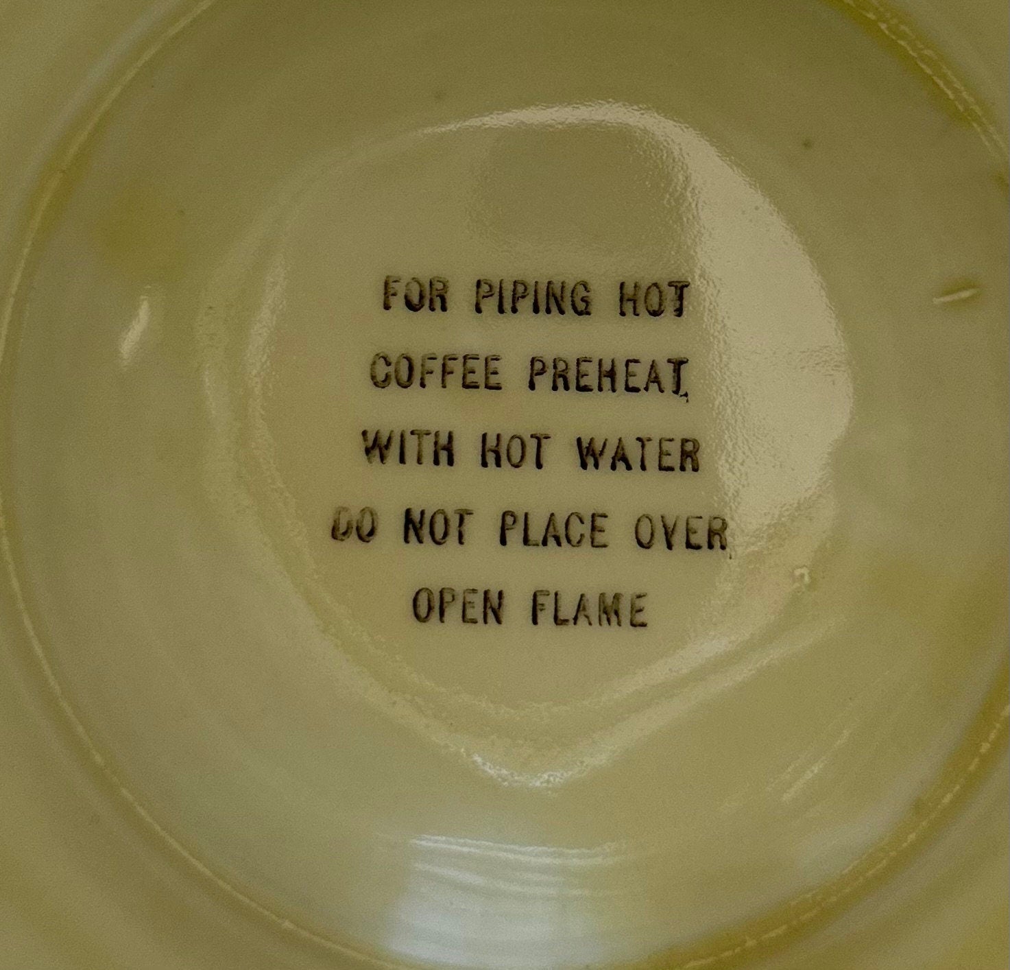 Hall Pottery Dripolator for Enterprise Company