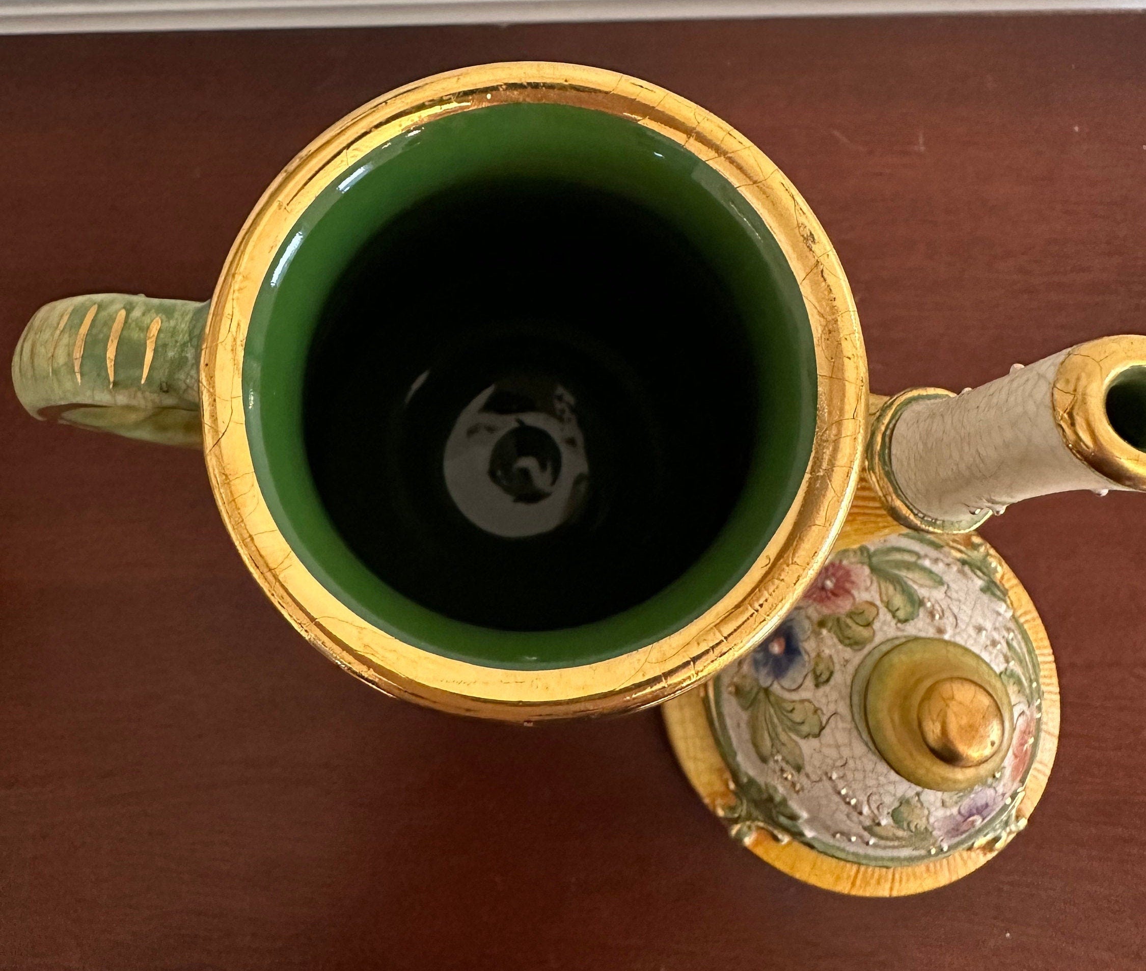 Hand Made Veneto Flair Coffee Tea Set Italian Pottery