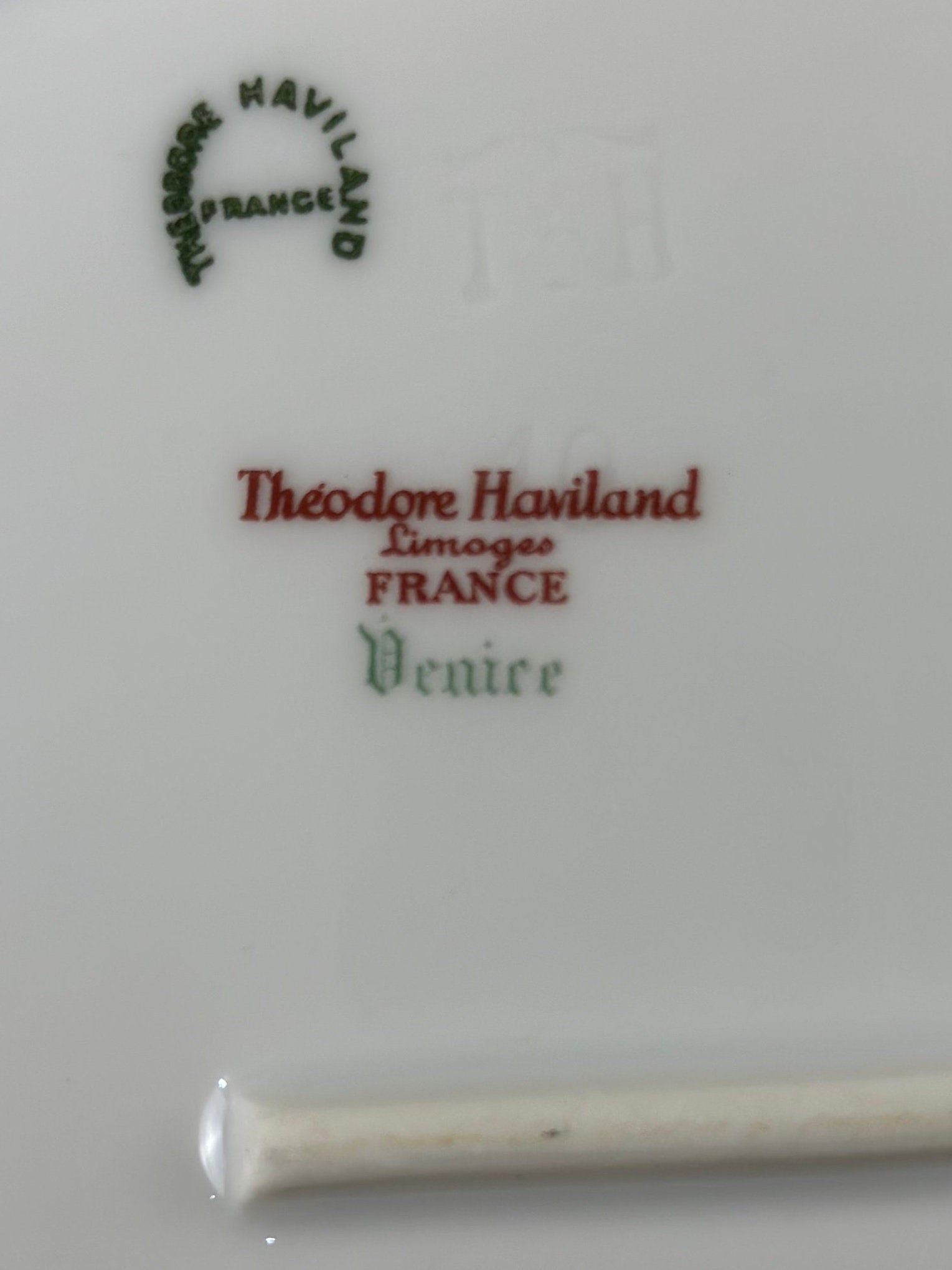 Haviland Venice Antique Limoges Platter