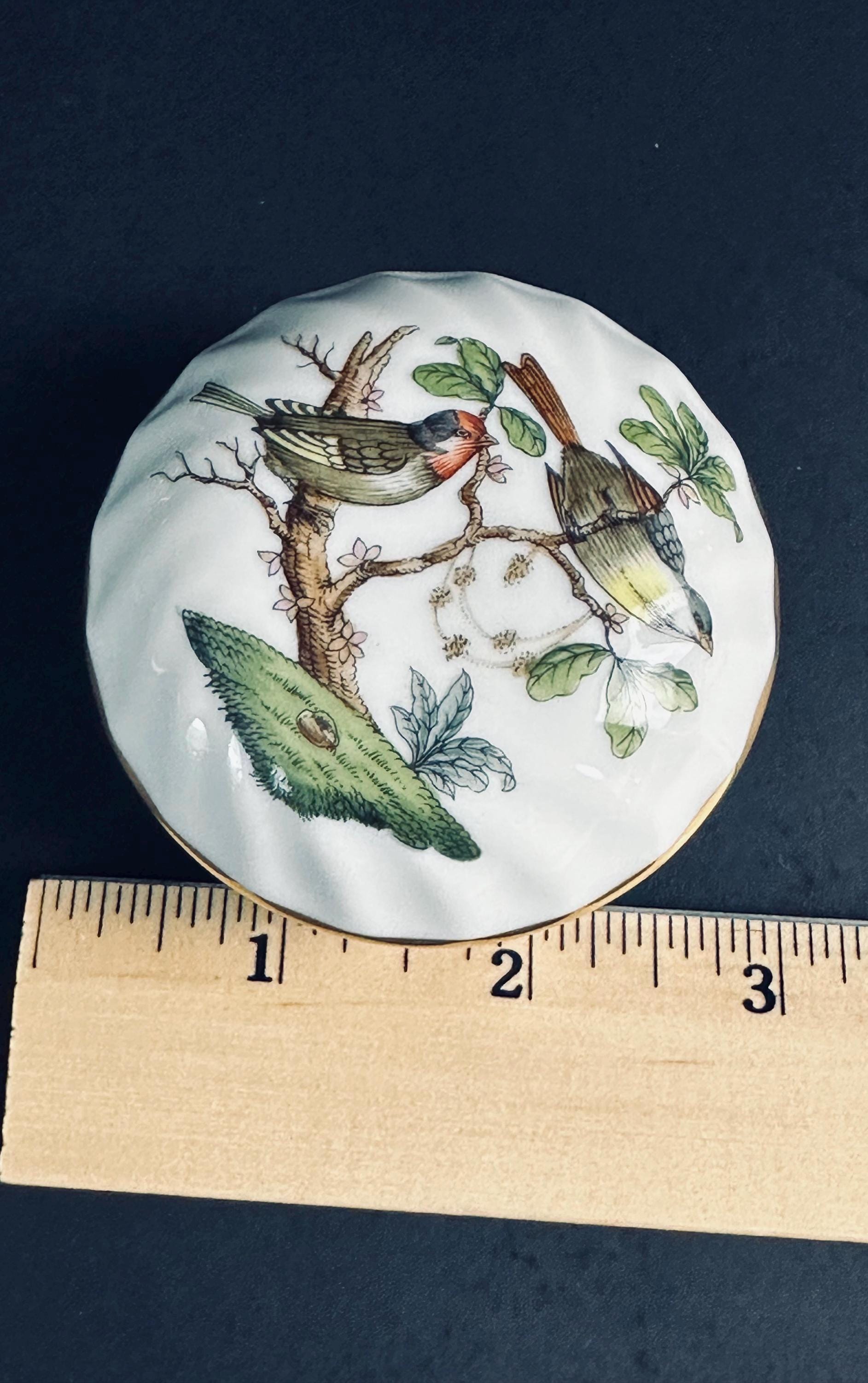 Herend Rothchilds Bird Trinket Box