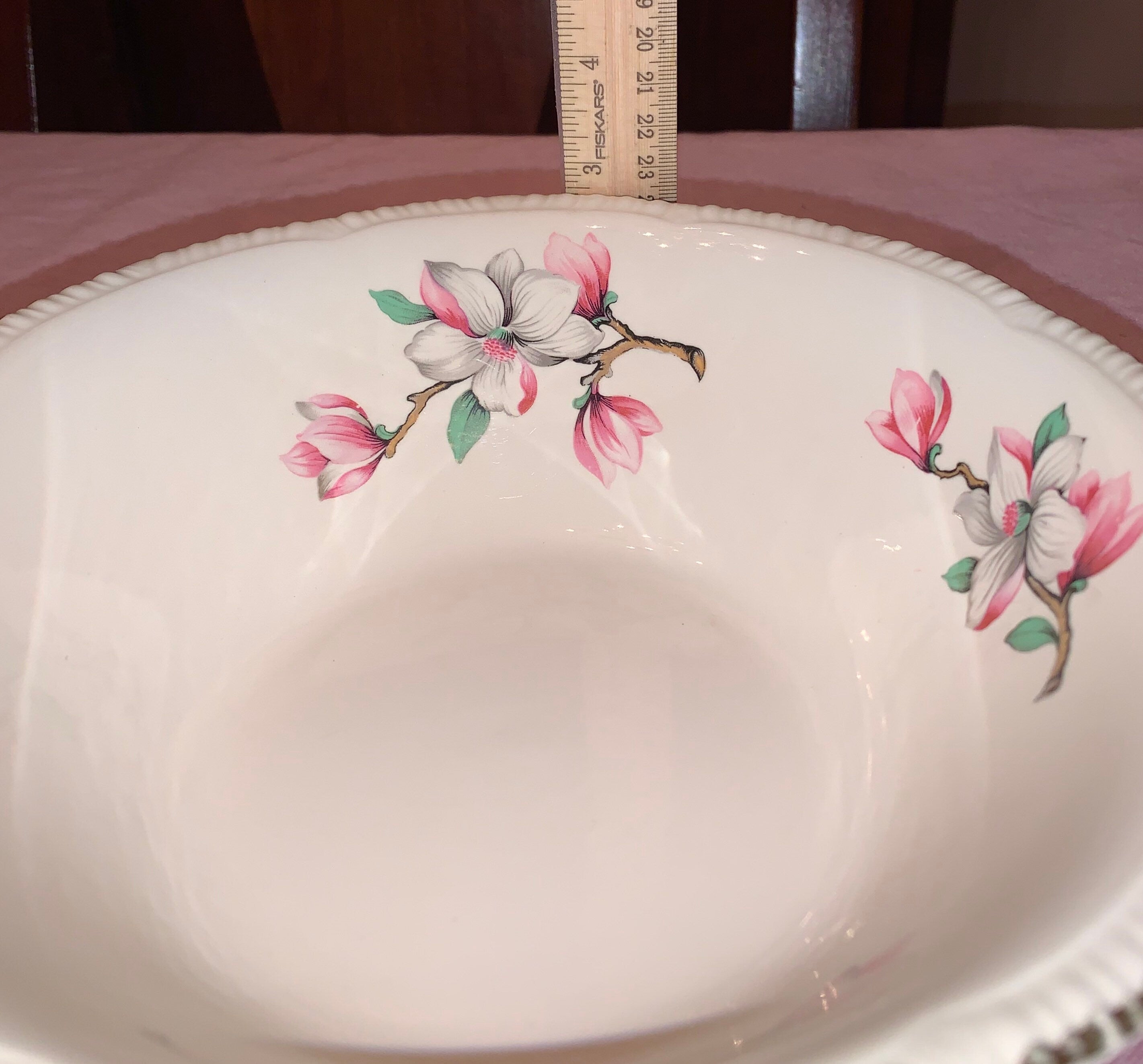 Homer Laughlin Dogwood Serving Bowl