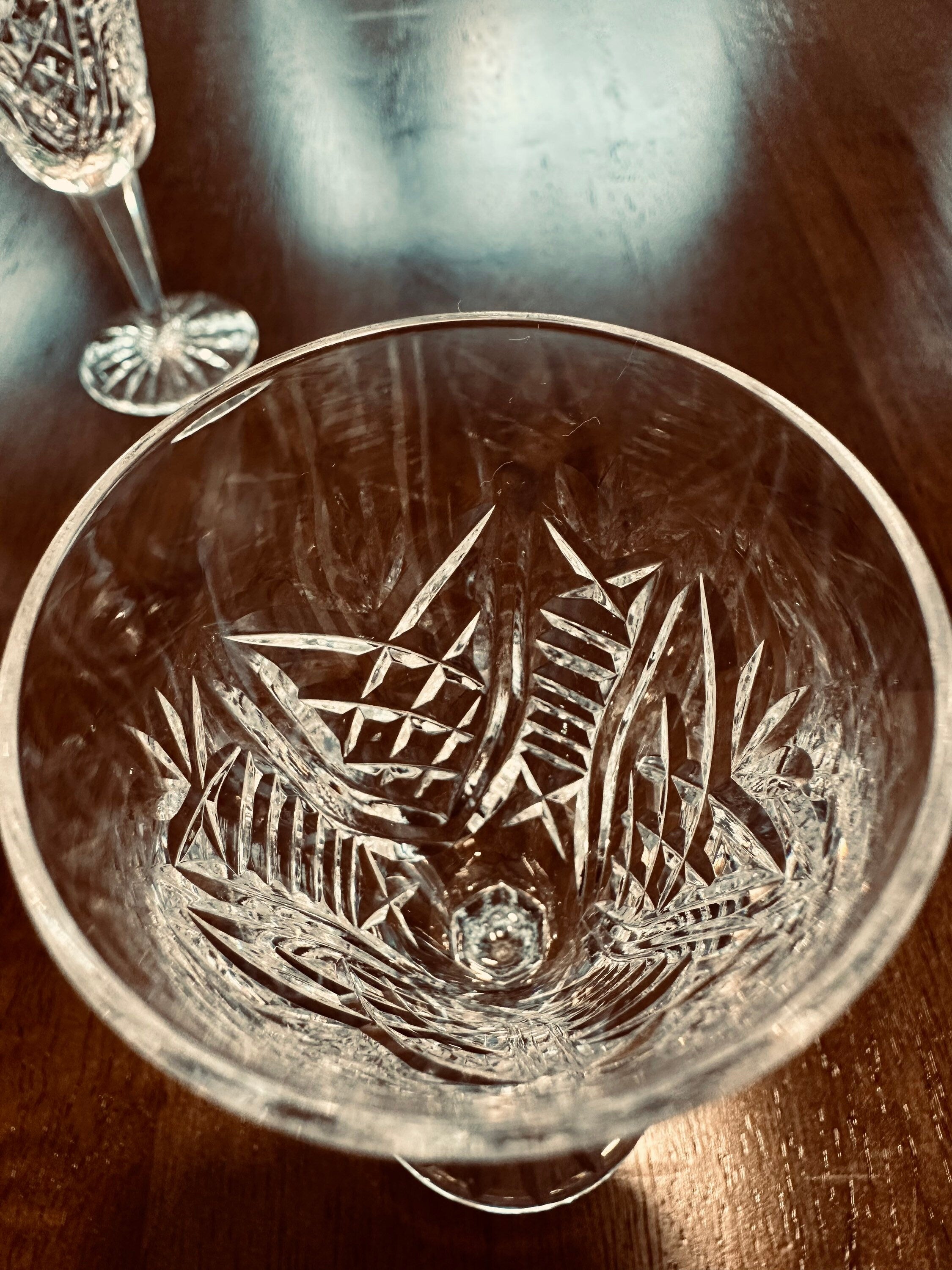 5 Waterford Crystal Clare Sherry Glasses