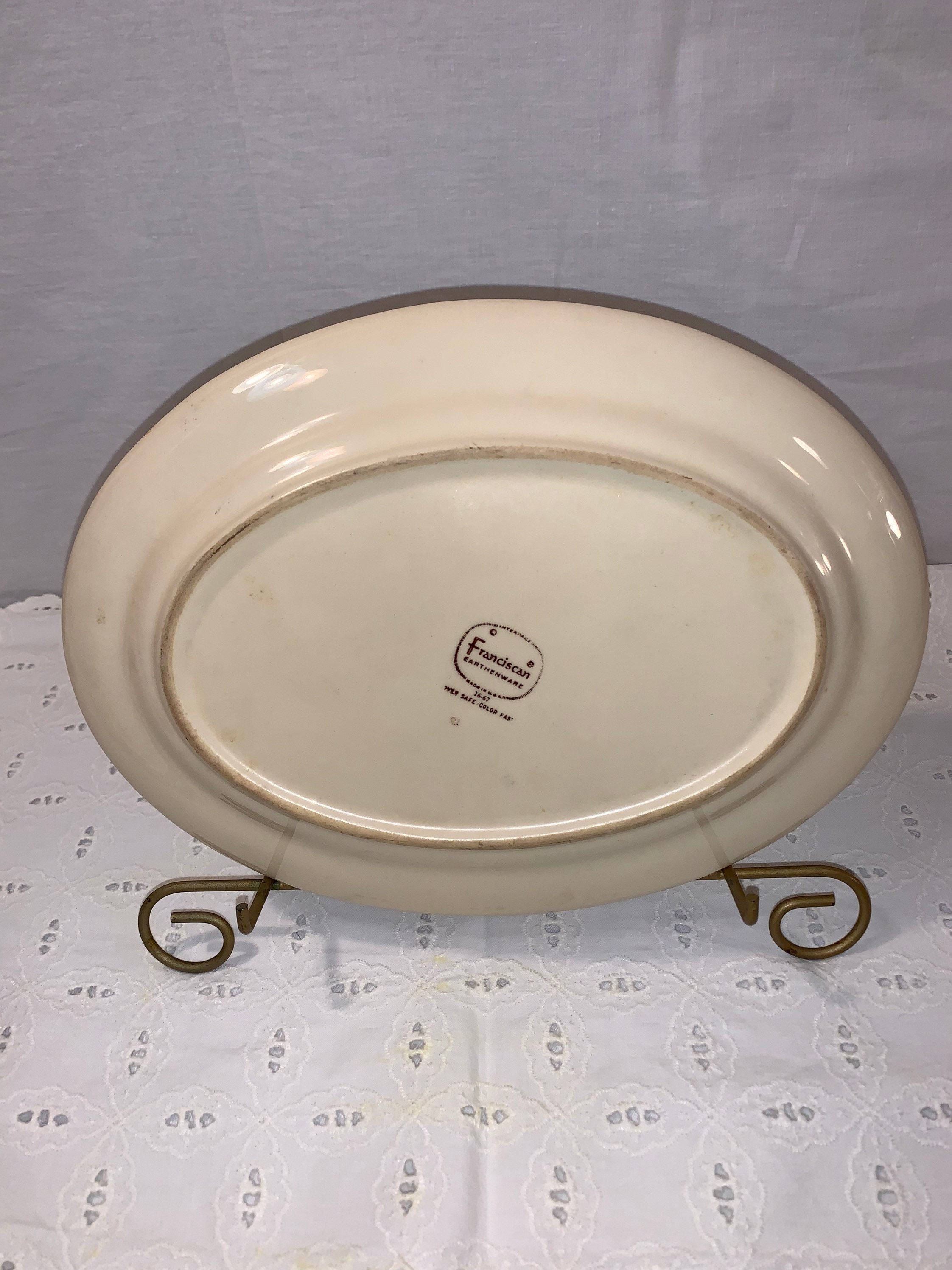 Franciscan Ivy 13” Oval Platter
